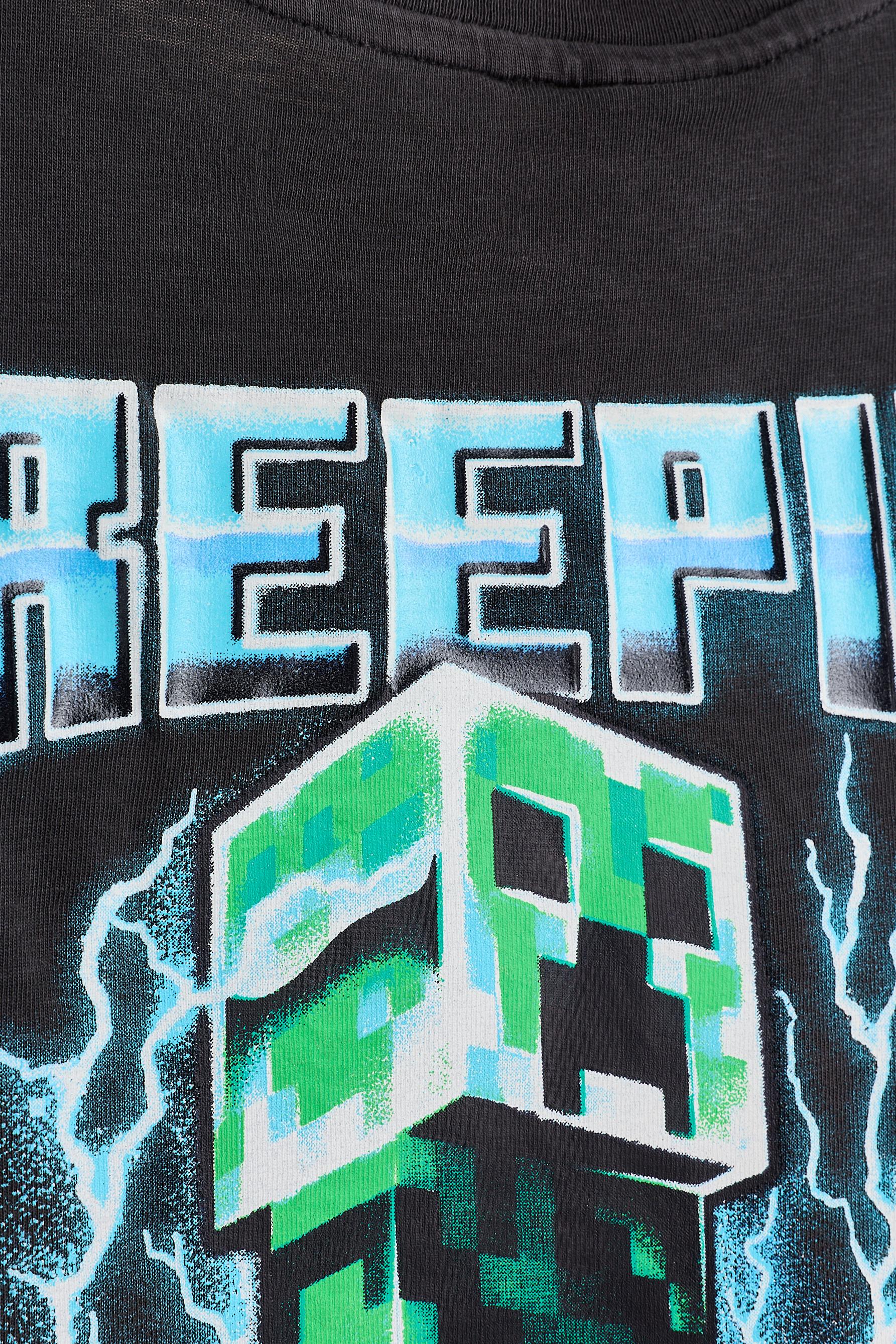 Minecraft T-shirt — GREY