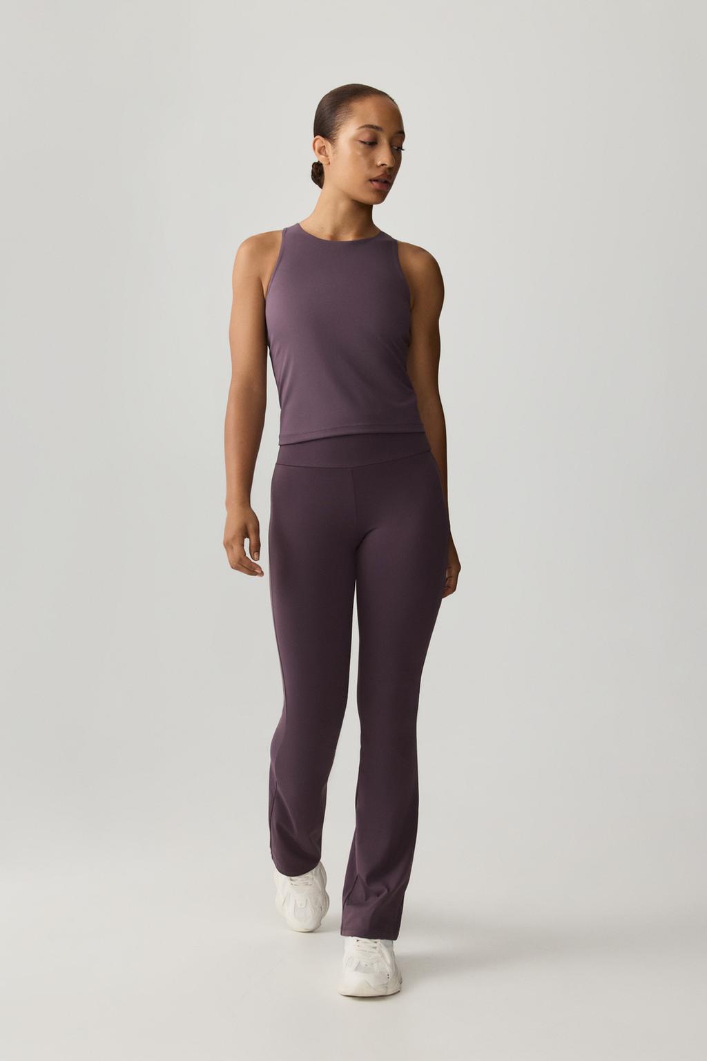 Legging deportivo flare