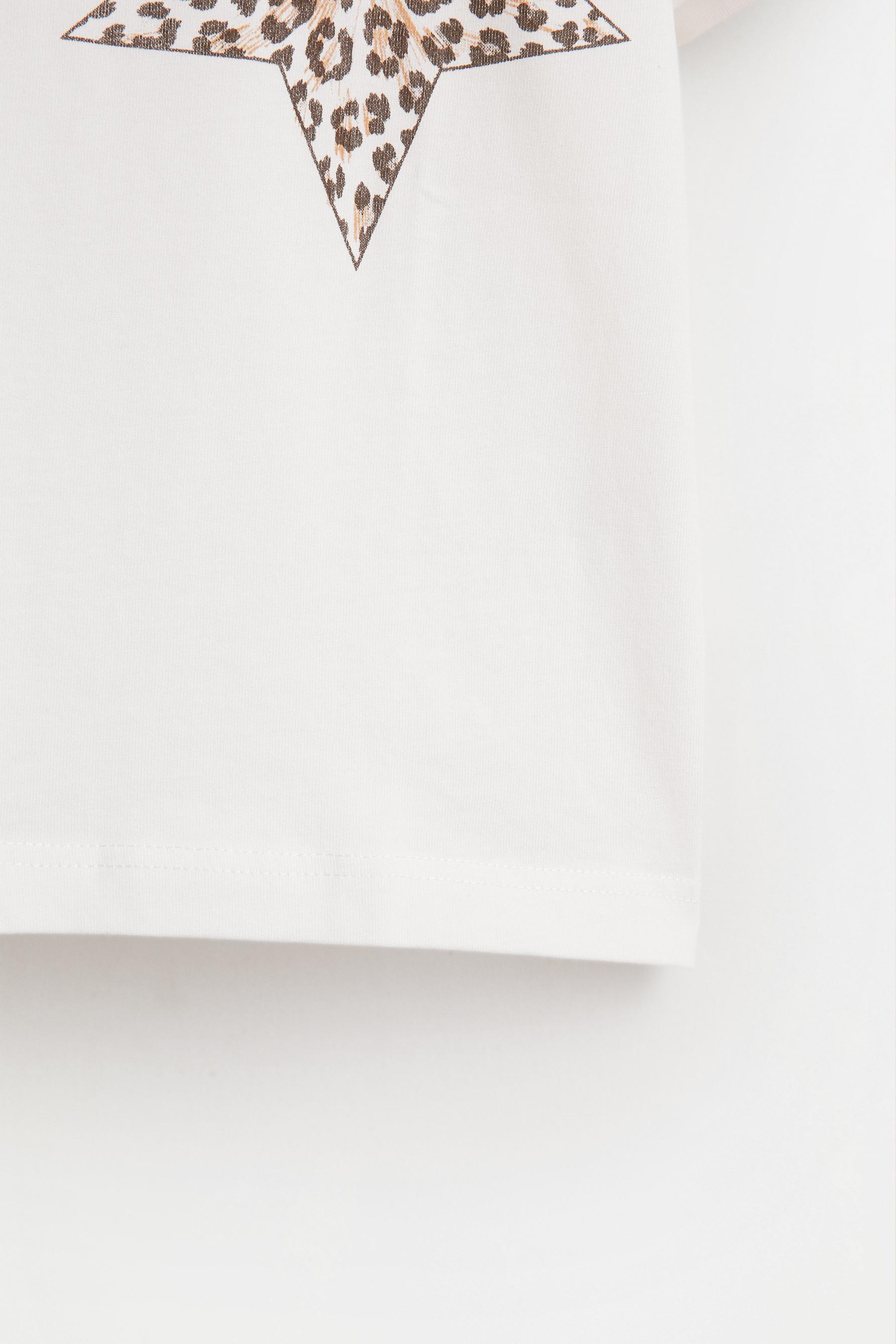 Printed T-shirt — WHITE