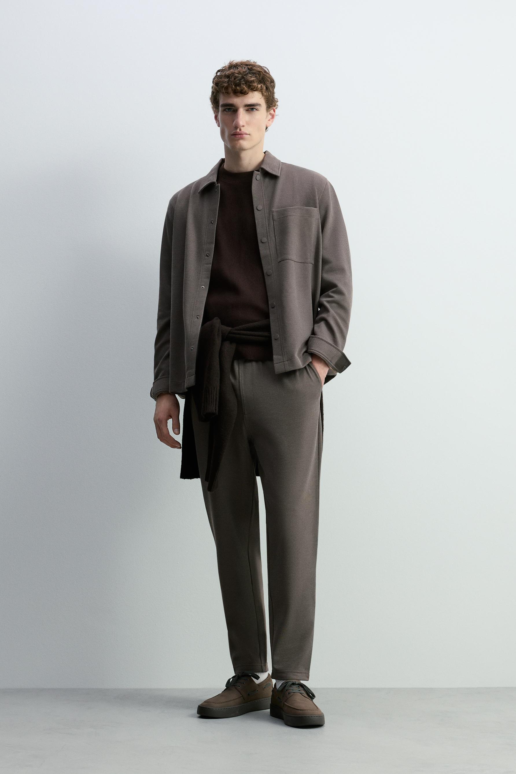 Piqué overshirt - Overshirts - CLOTHING - Man | LEFTIES Jordania