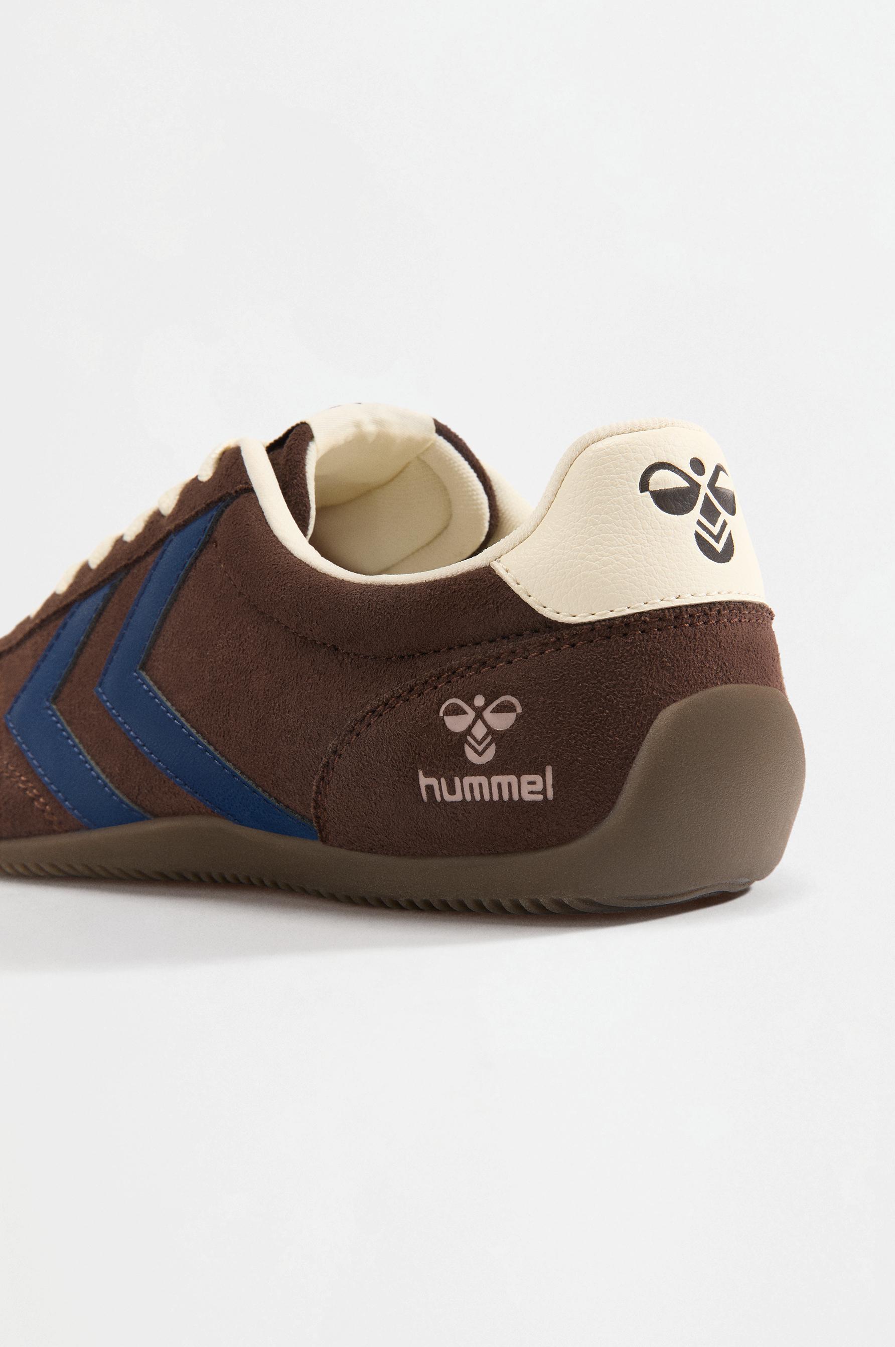 Hummel slim sole sneakers — BROWN