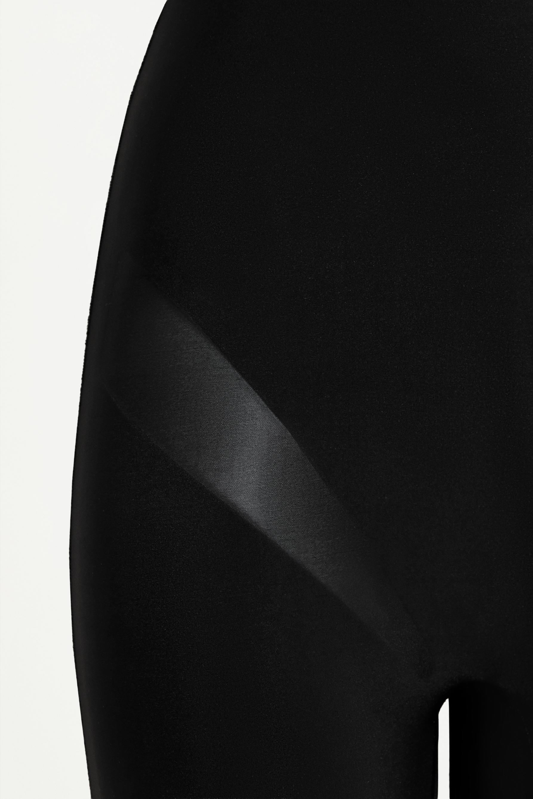 Shapewear cycling shorts — BLACK