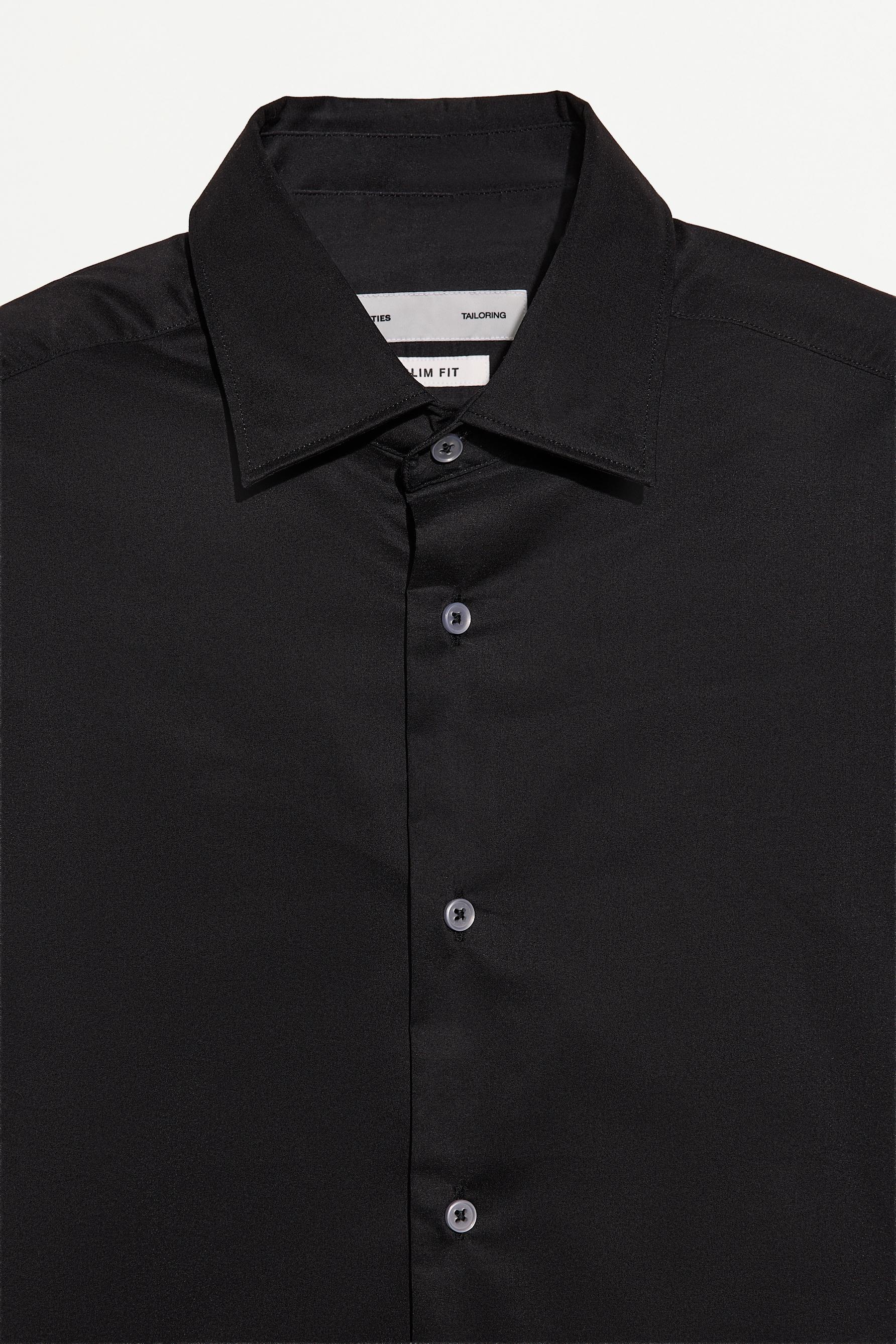 Tailored shirt — BLACK