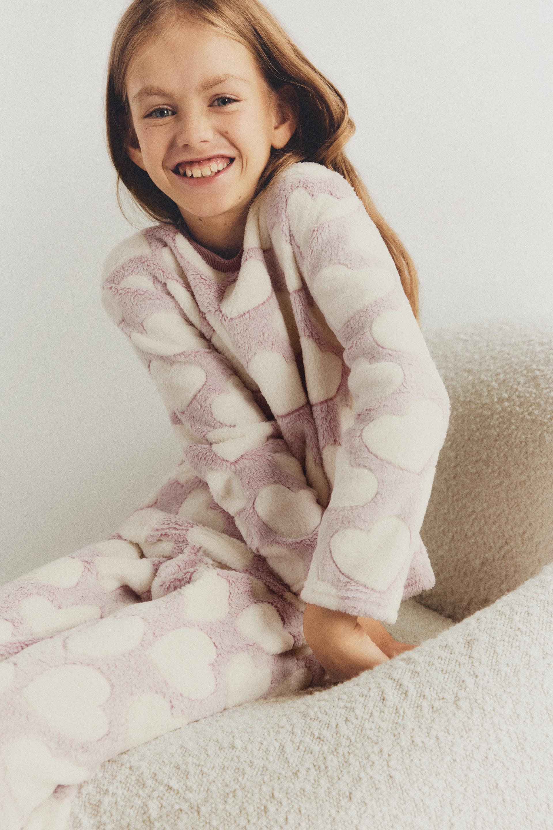 Pijama pelito corazones