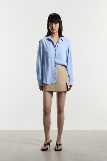 Flowy pocket shirt — MARL 2