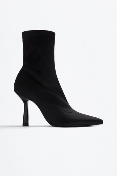 Stiletto heel ankle boot — BLACK 1