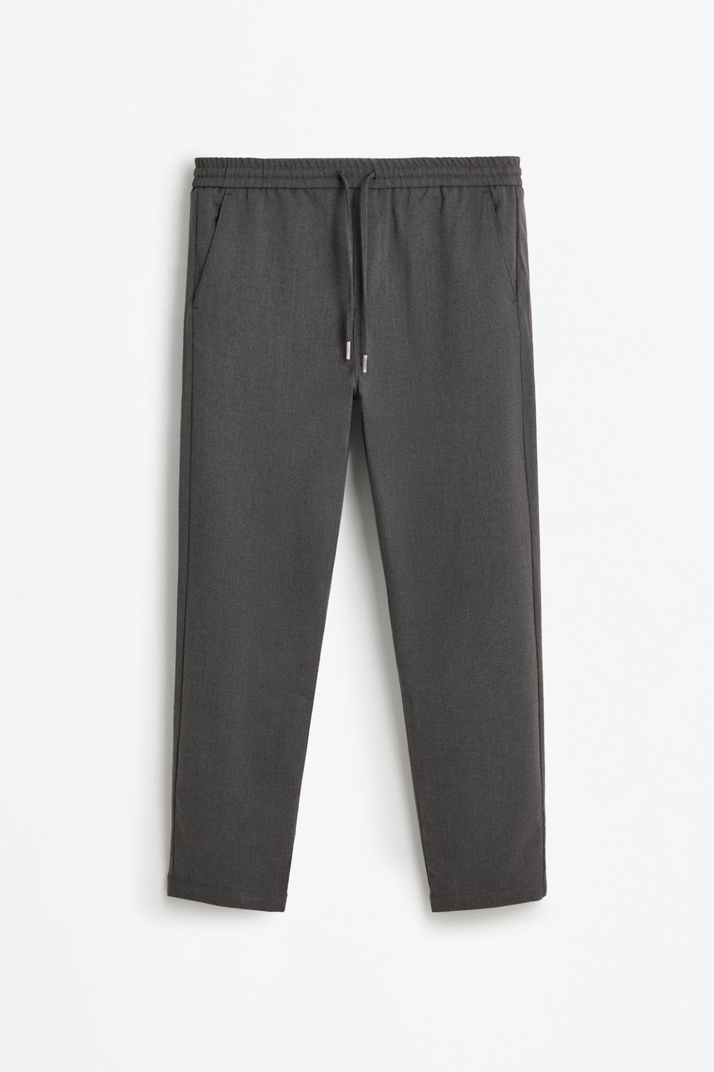 Tailored fit jogger trousers