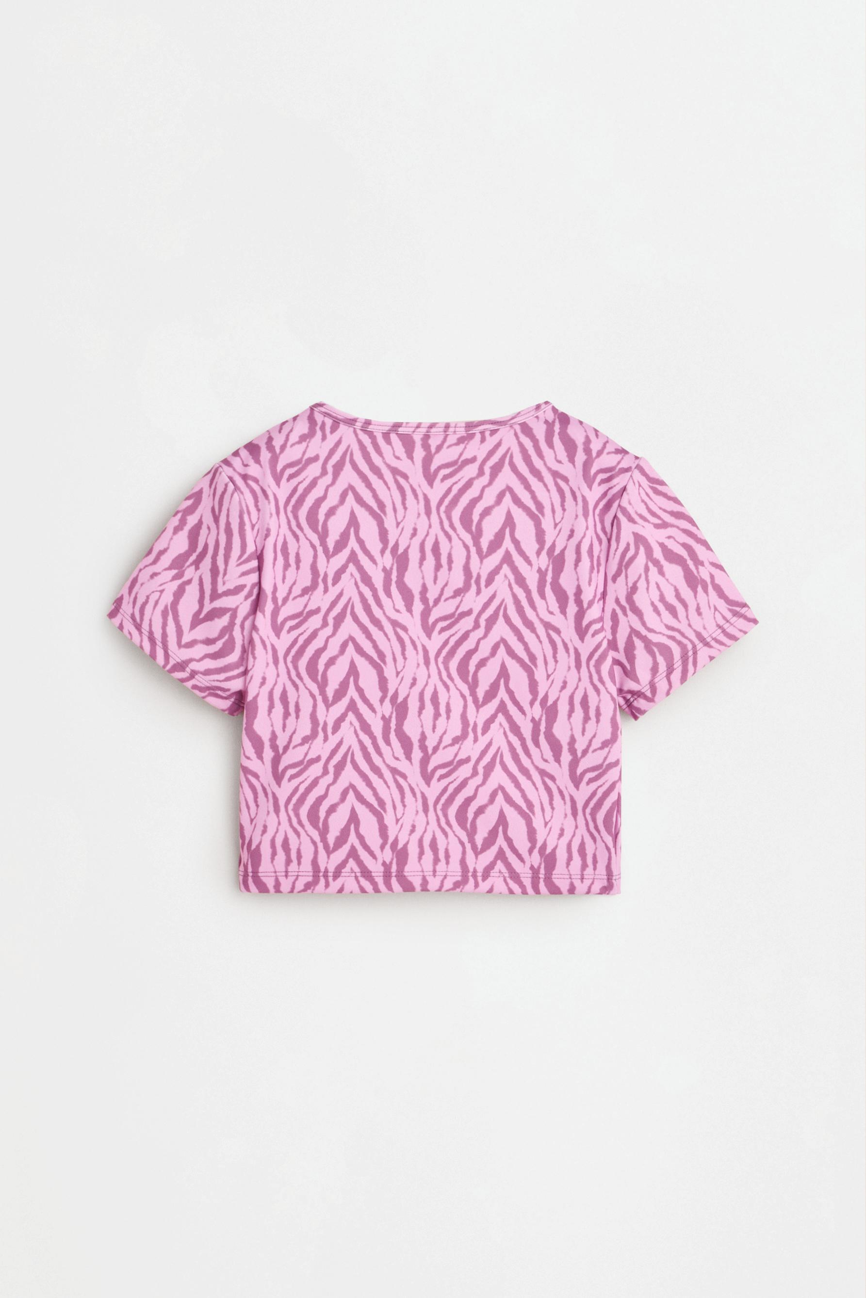 Cut-out sports top — PINK