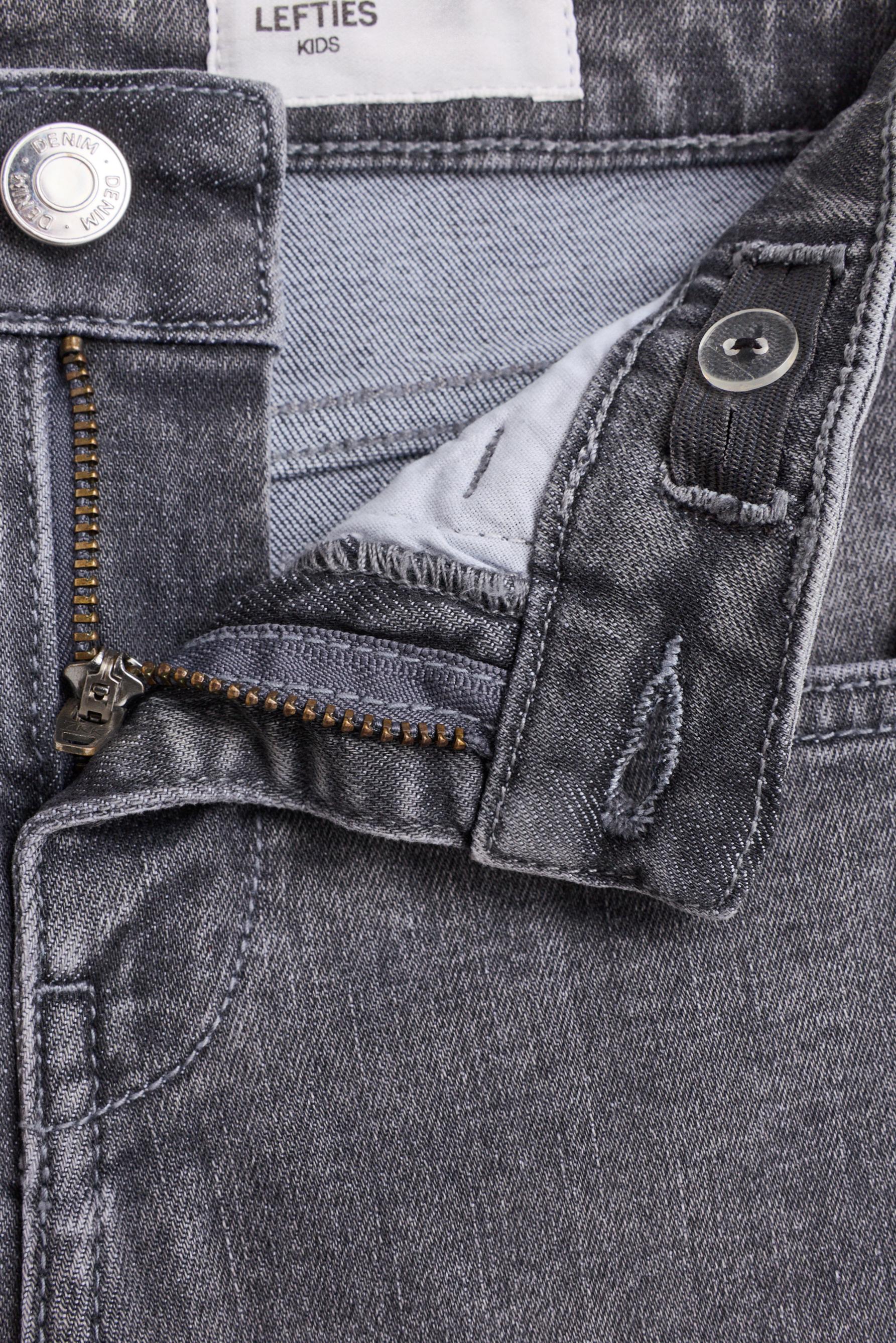 Studded bell bottom jeans — GREY