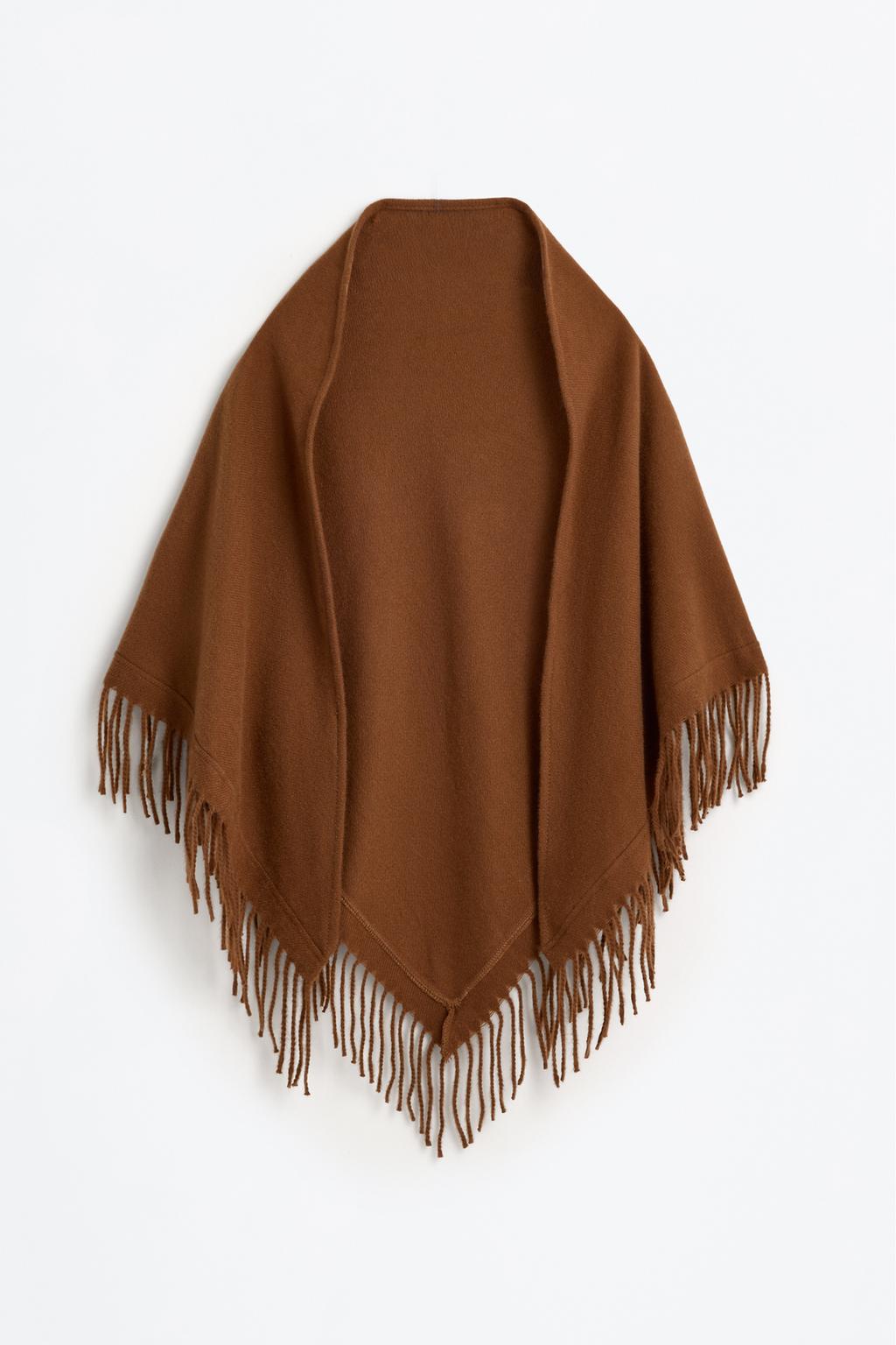 Fringed scarf