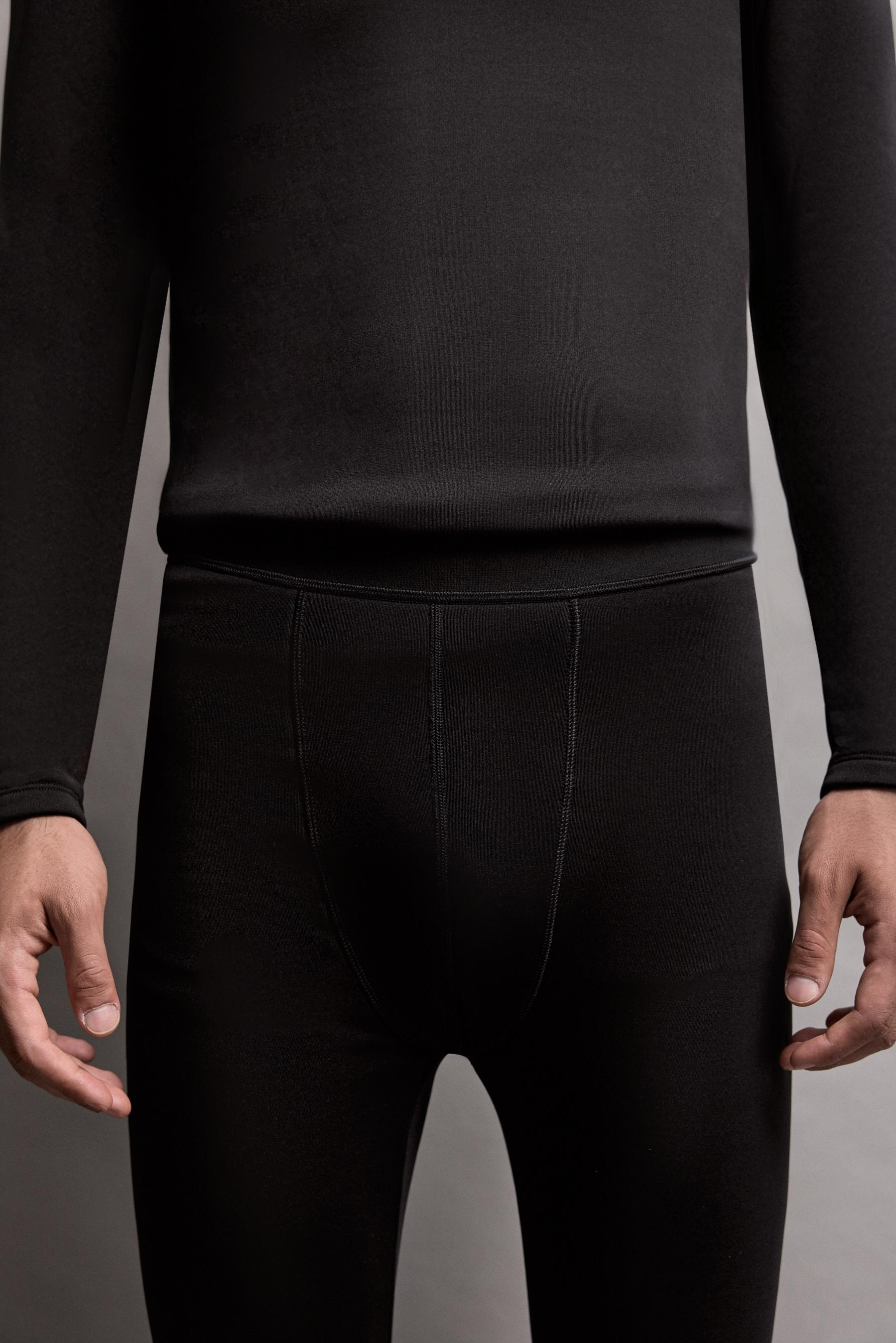 HEAVY WEIGHT thermal leggings (-12ºC to 9ºC) — BLACK