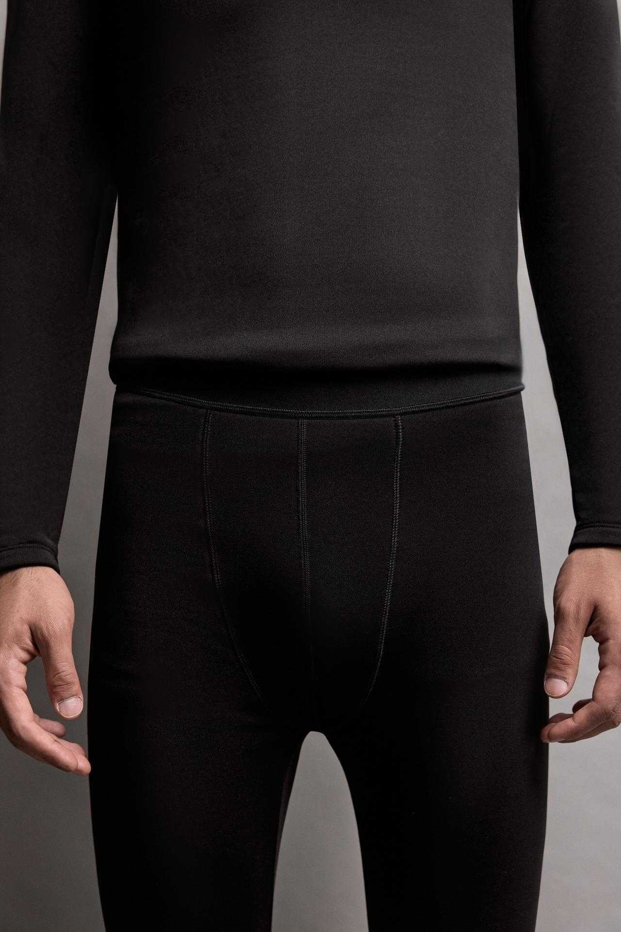 HEAVY WEIGHT thermal leggings (-12ºC to 9ºC) — BLACK