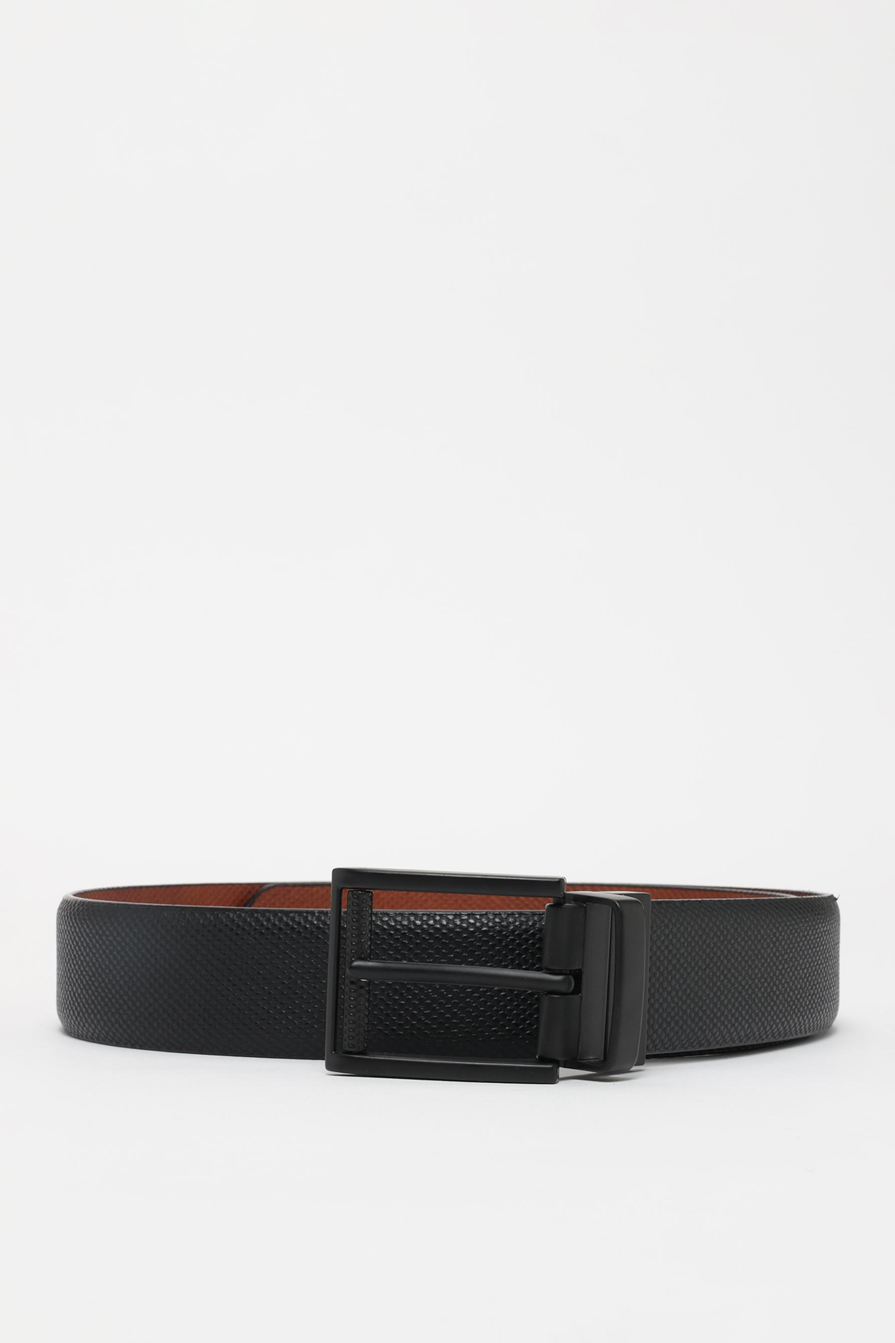 Reversible belt — BLACK