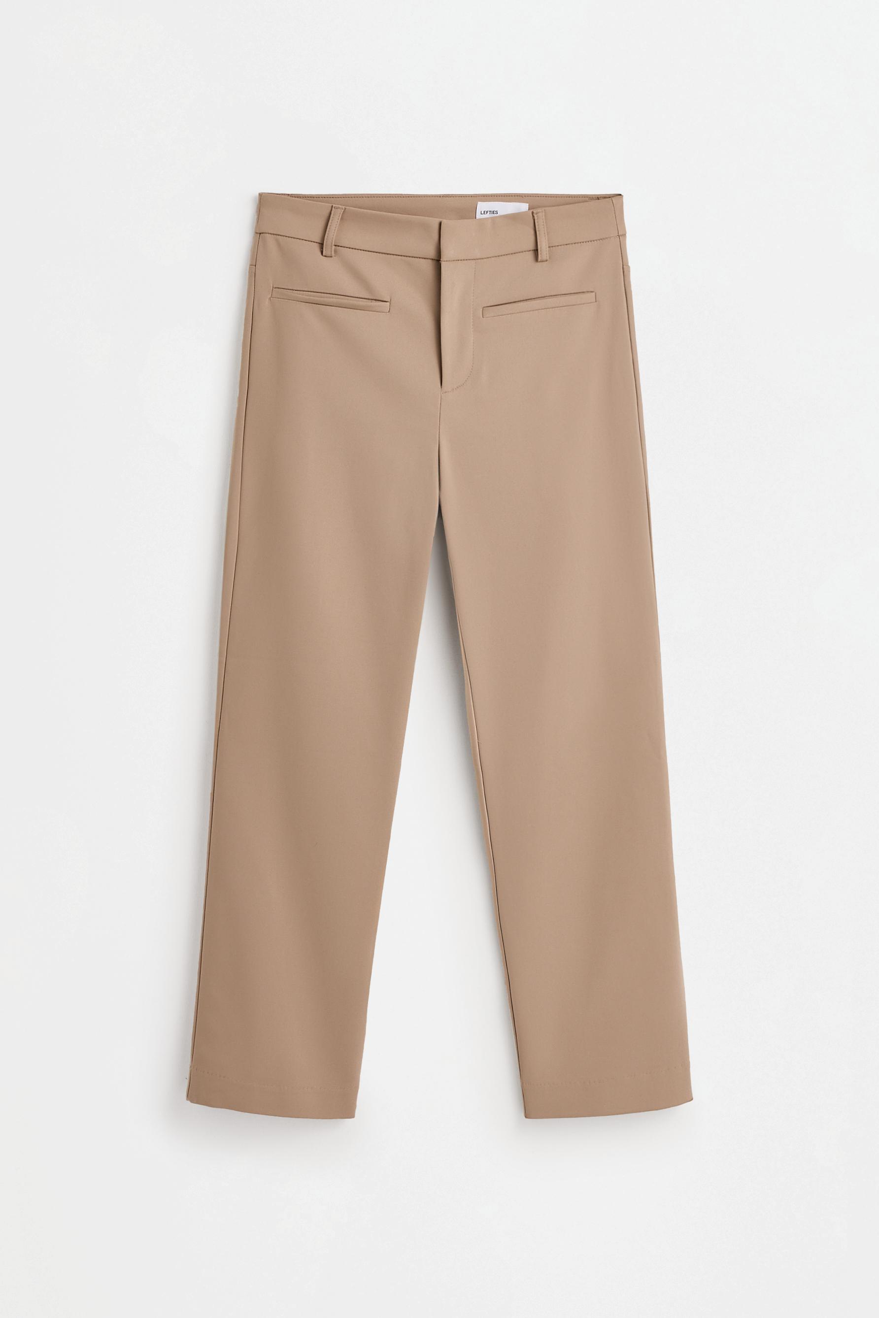 Bell bottom trousers — MEDIUM CAMEL