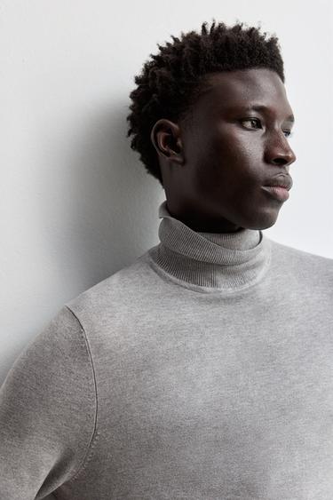Turtleneck sweater — GREY MARL 5