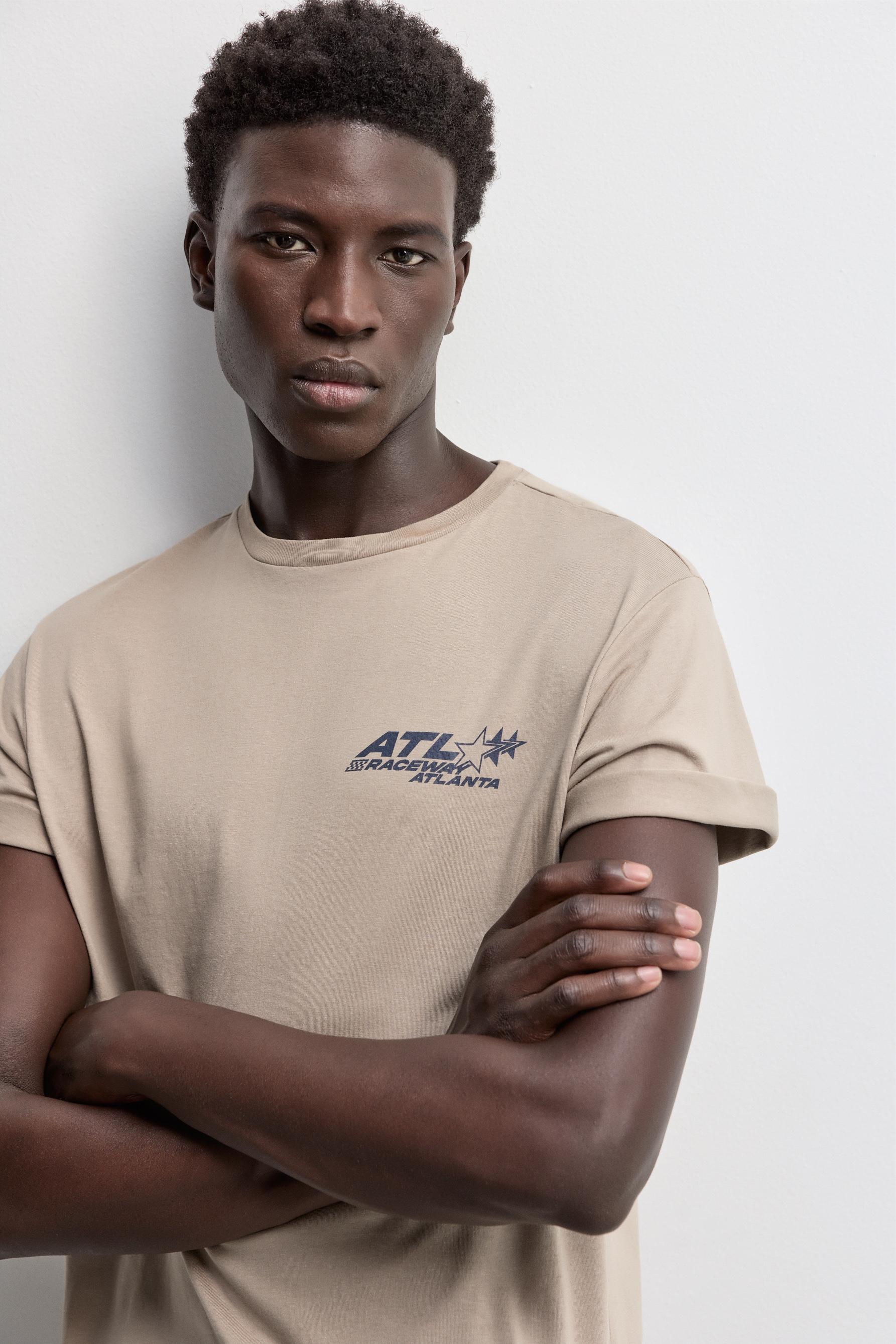 Printed T-shirt — CAMEL