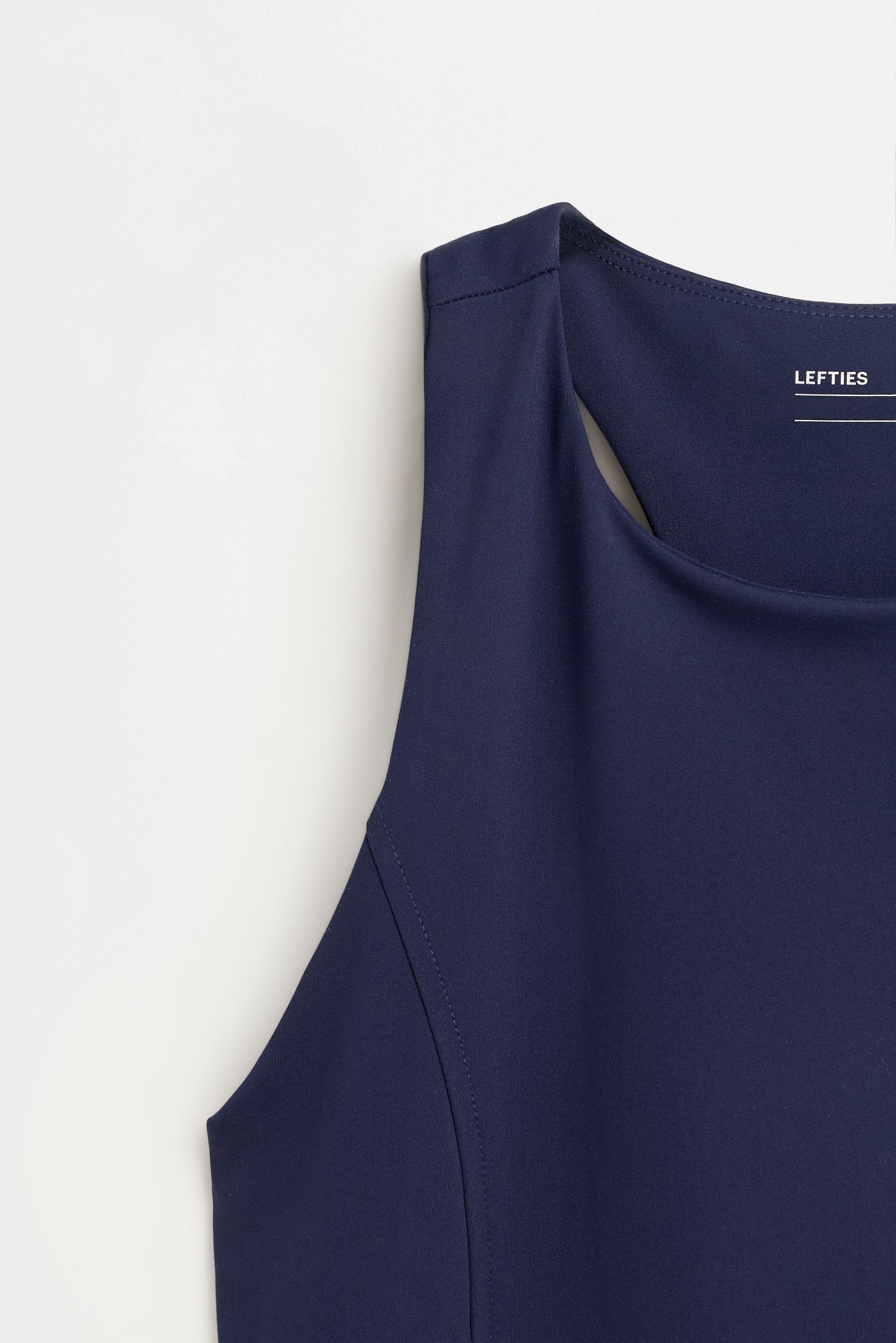 Racerback sports top — DARK BLUE