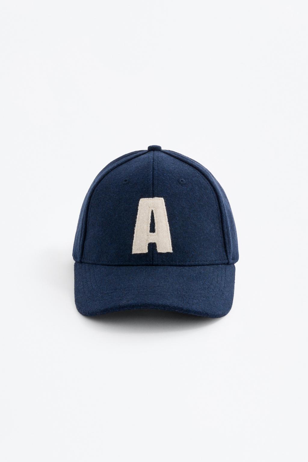Gorra paño letra
