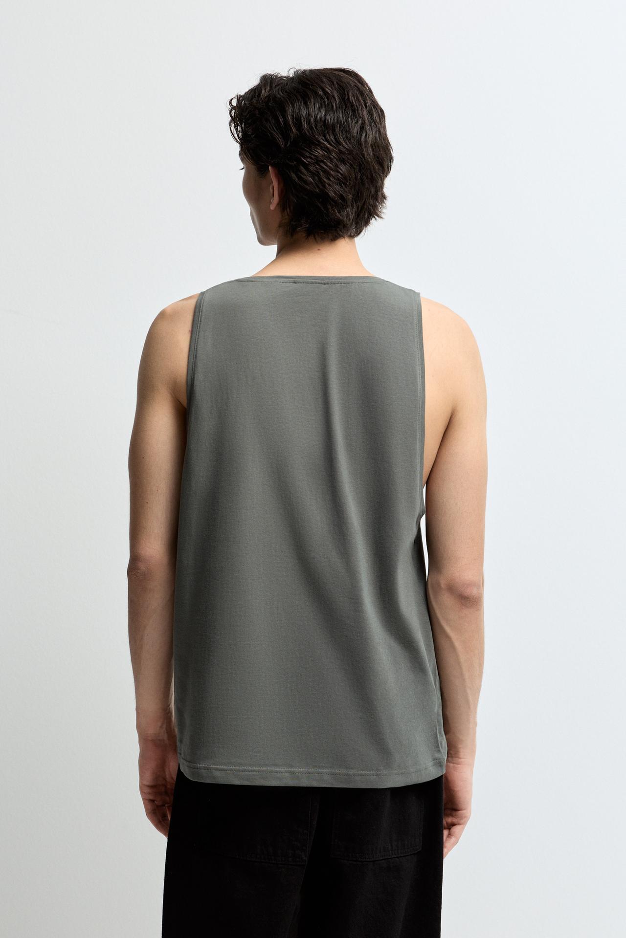 Basic tank top — GREEN