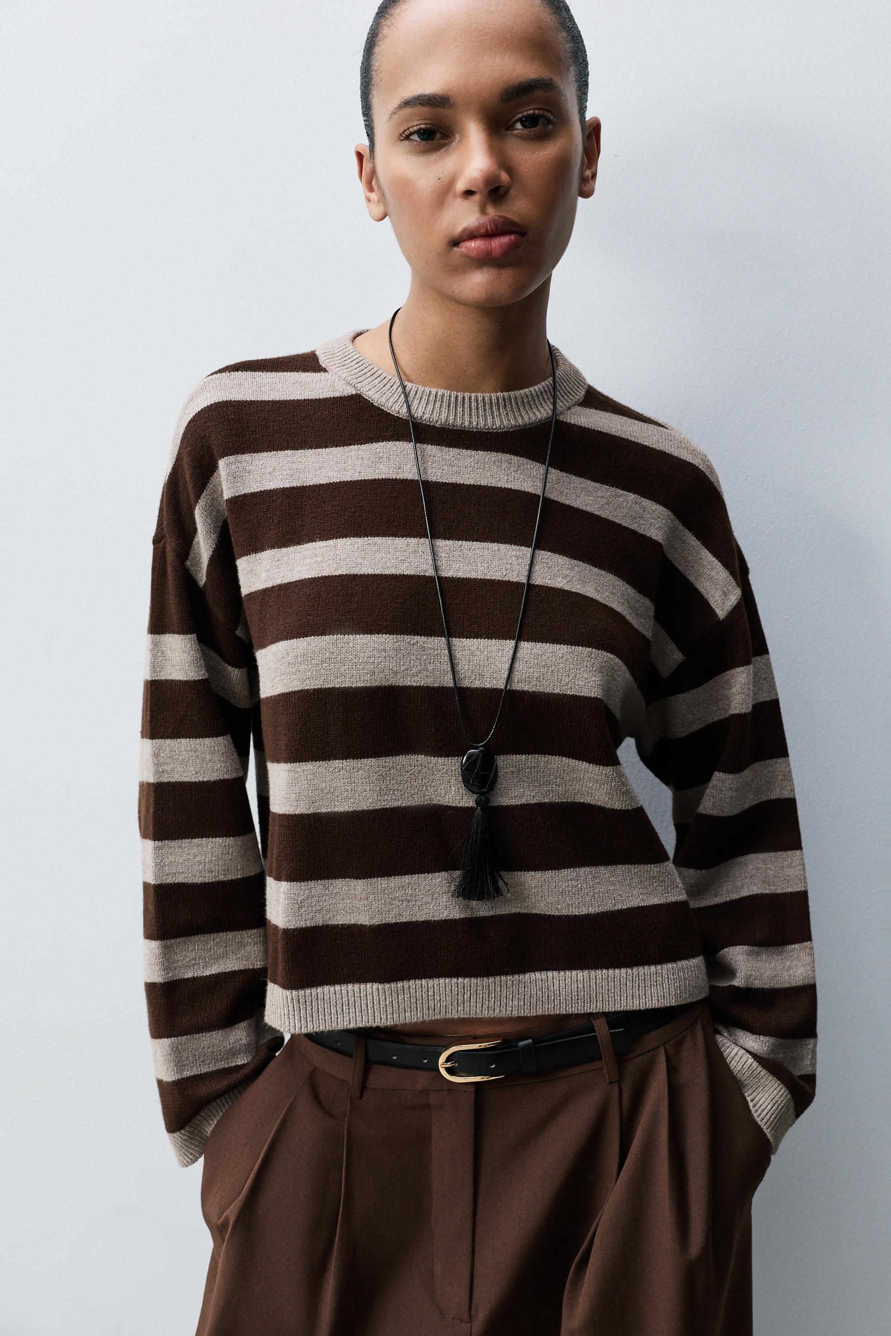 Jersey cropped rayas