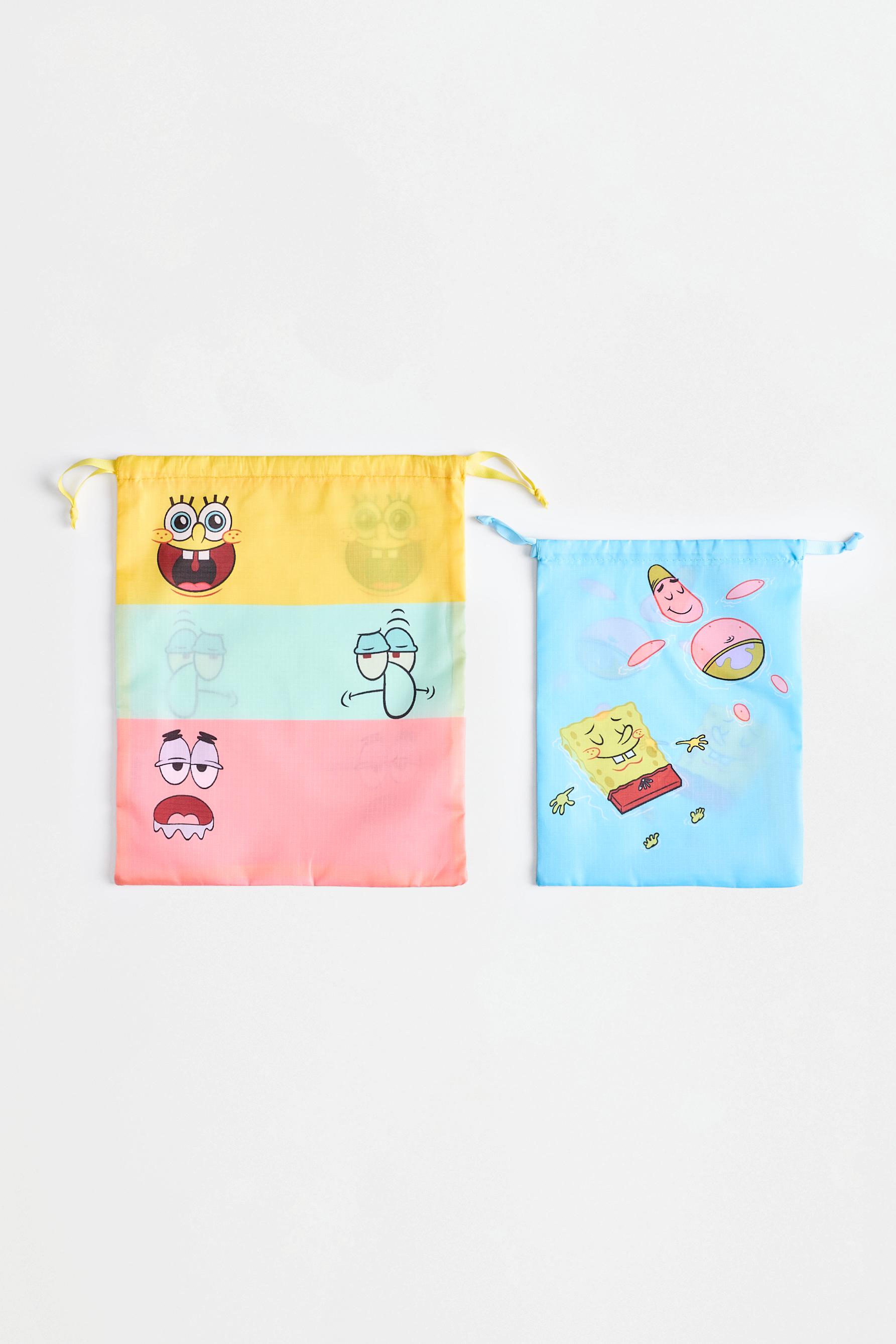 Adjustable SpongeBob Nickelodeon™ bags (Set of 2) — SKY BLUE