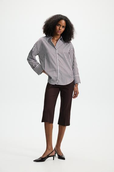 Striped shirt — CHOCOLATE 3