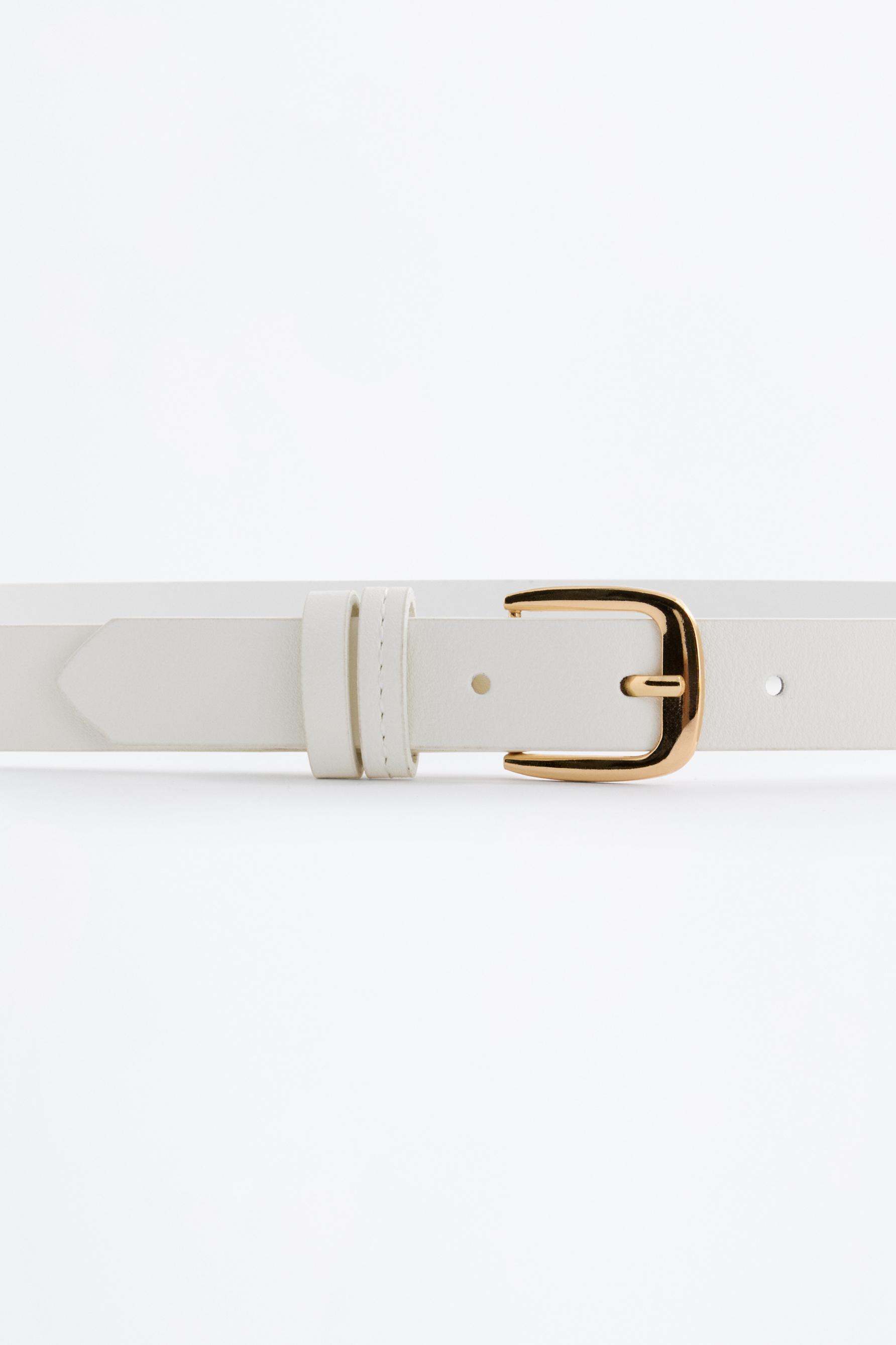 Basic belt — WHITE