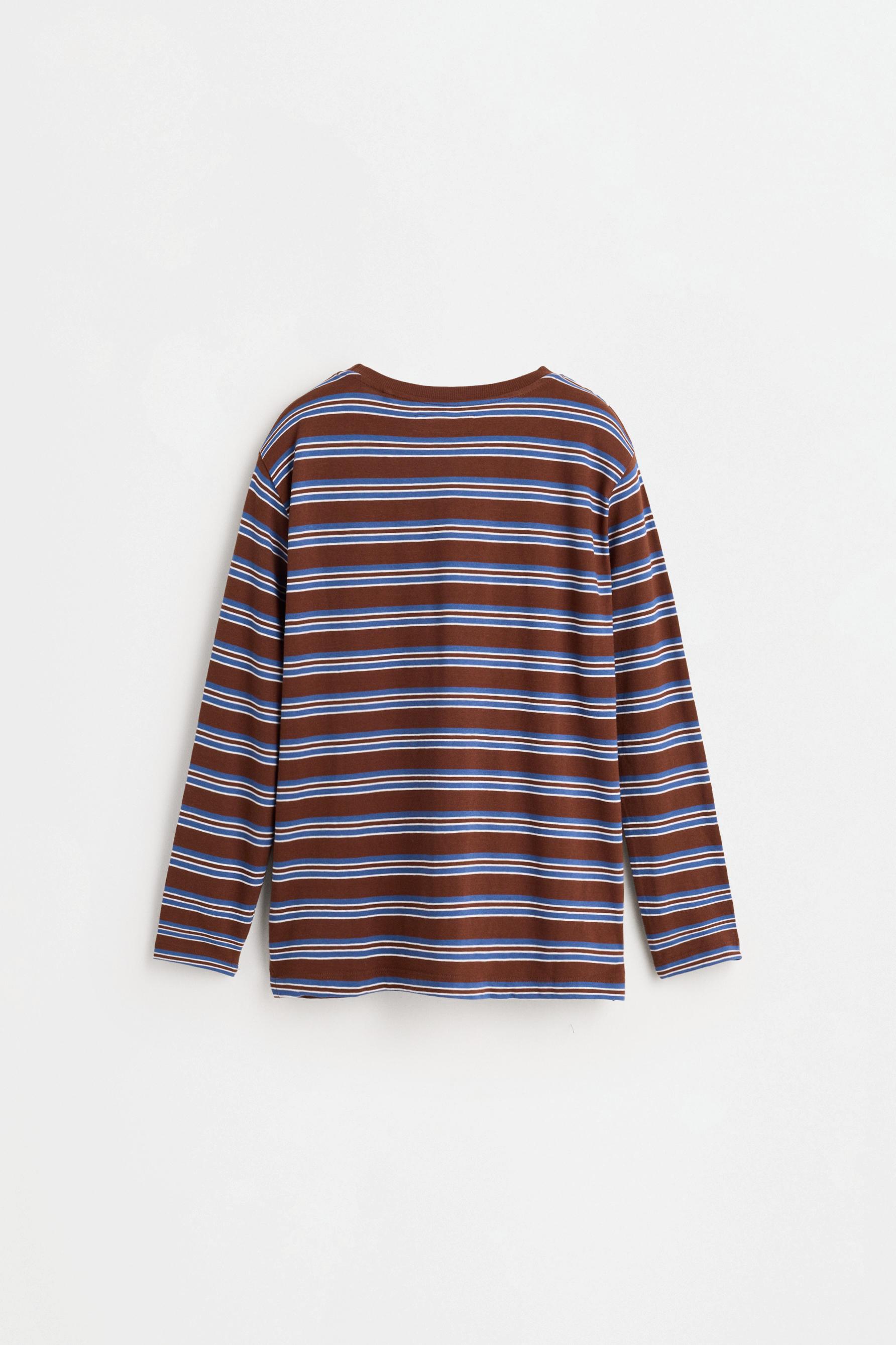 Striped T-shirt — RED
