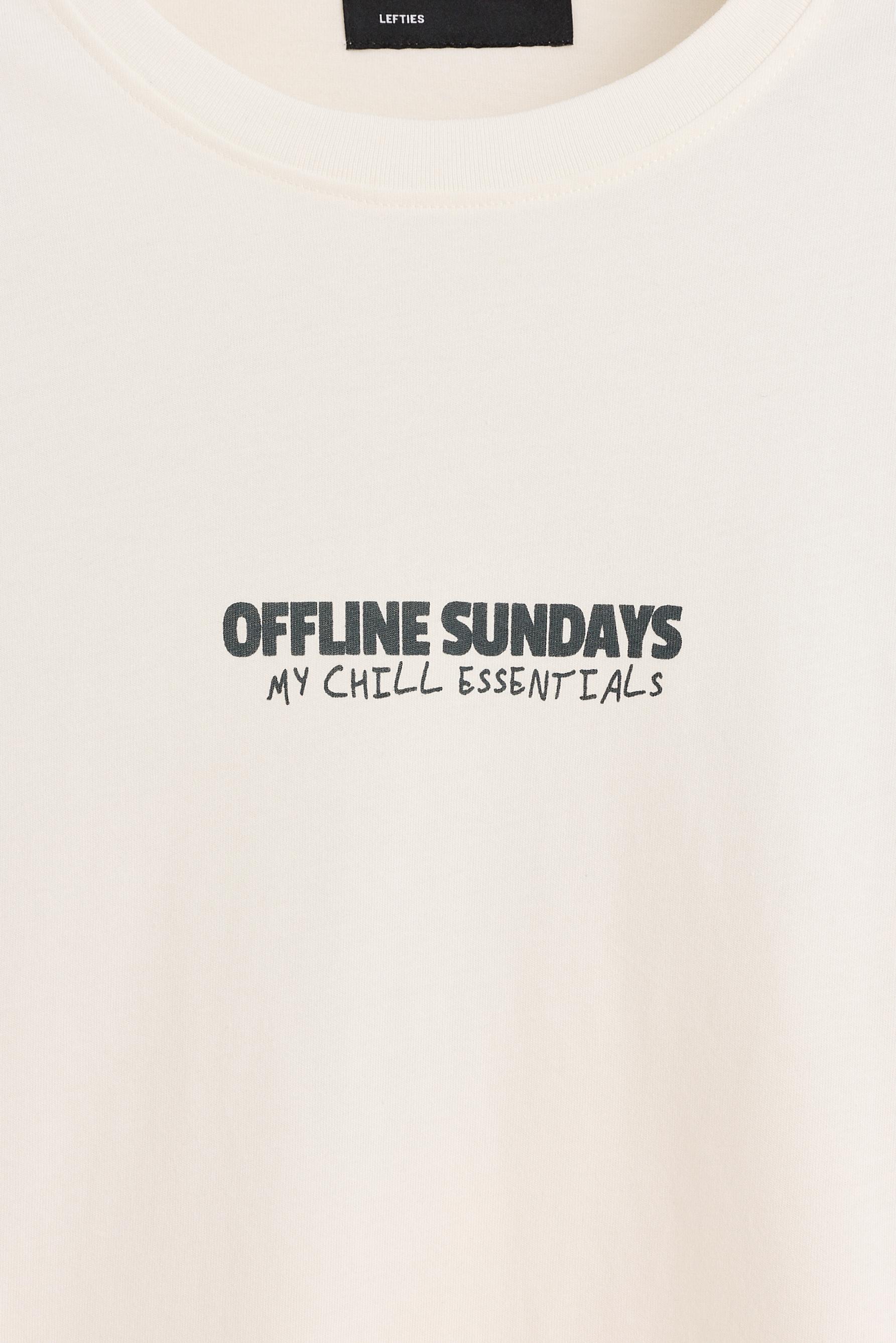 Short slogan pyjamas — OFF WHITE