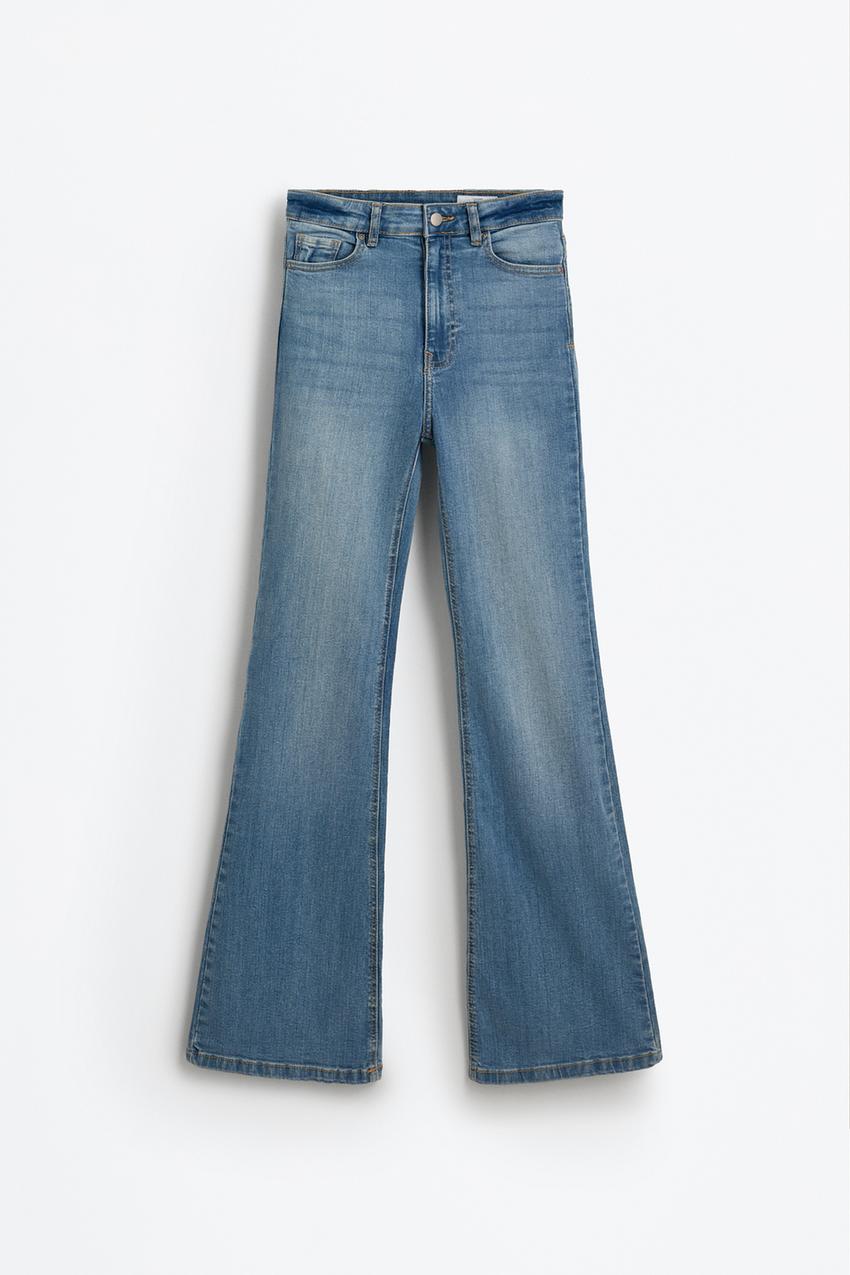 High-waist bell bottom jeans Flare Bootcut Jeans CLOTHING