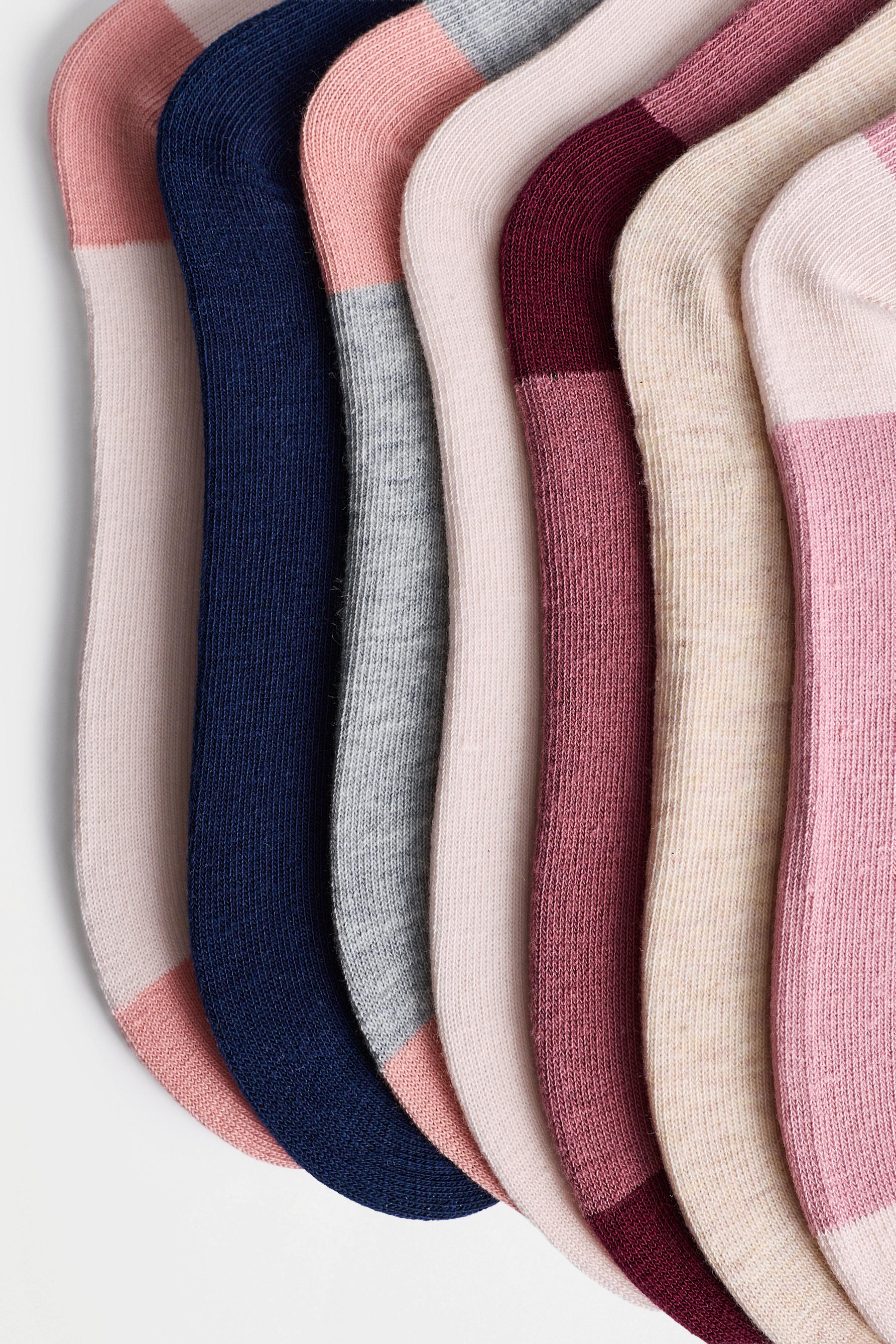 Mixed long socks (7-pack) — SAND MARL