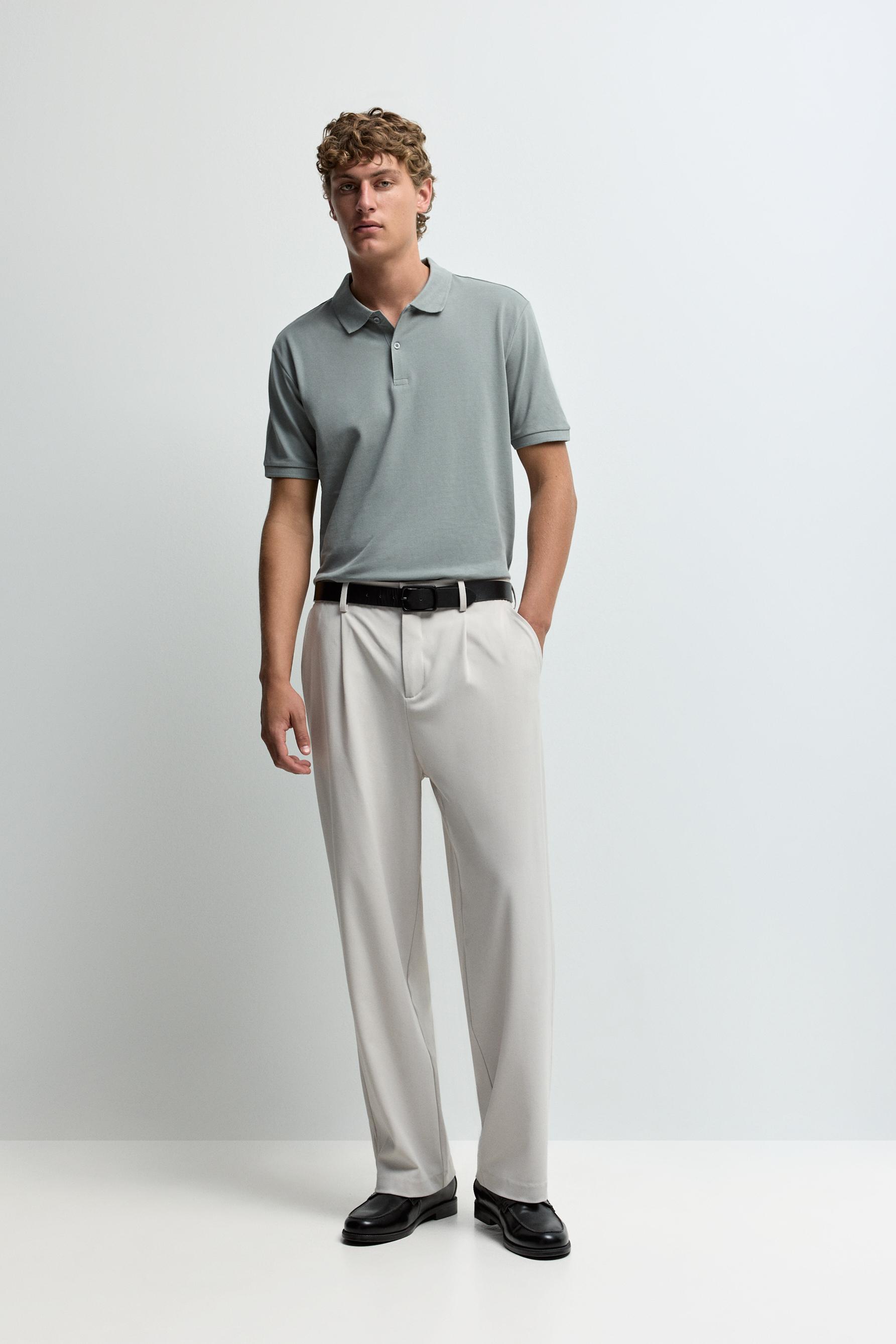 Basic polo shirt — GREY