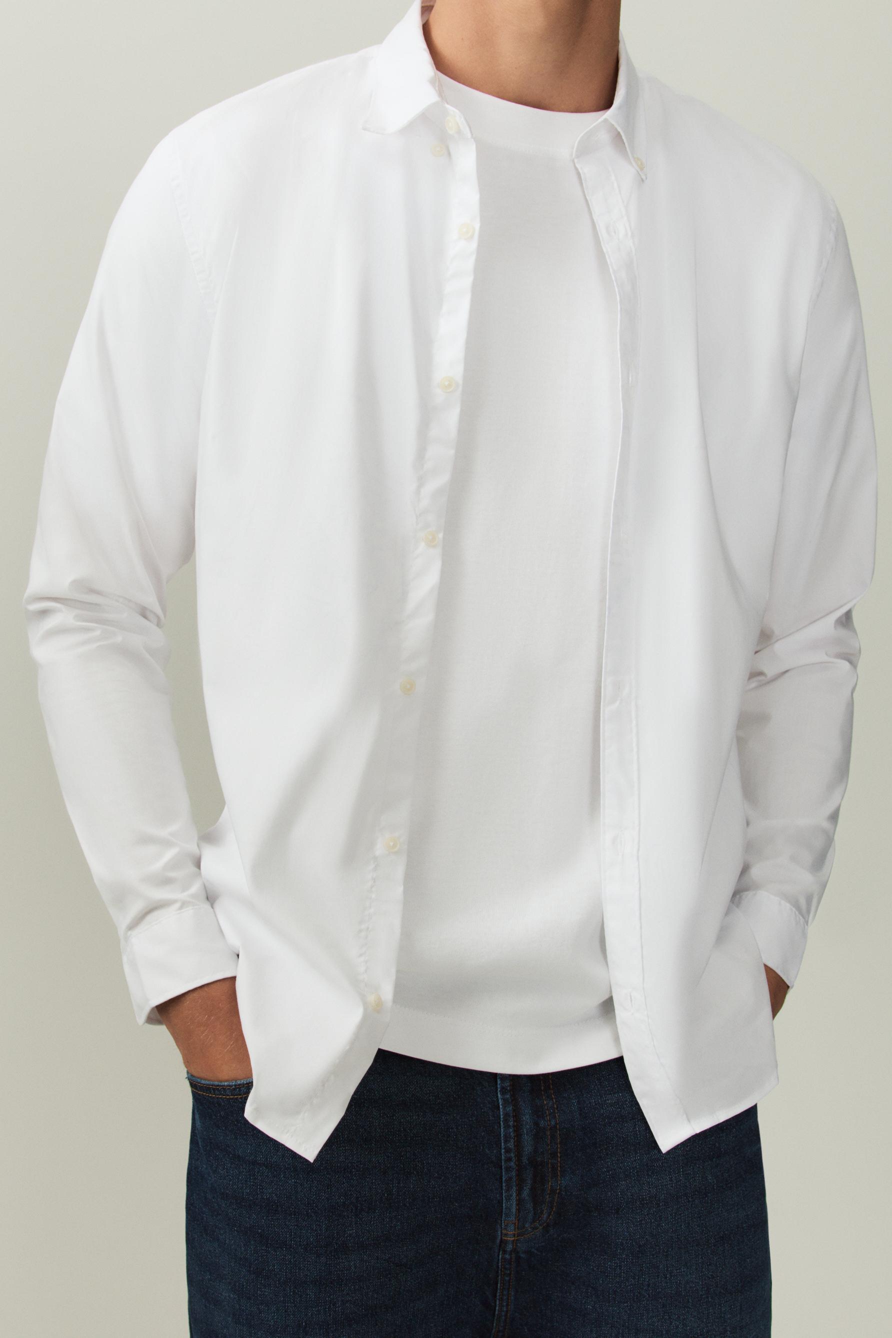 Basic shirt — WHITE