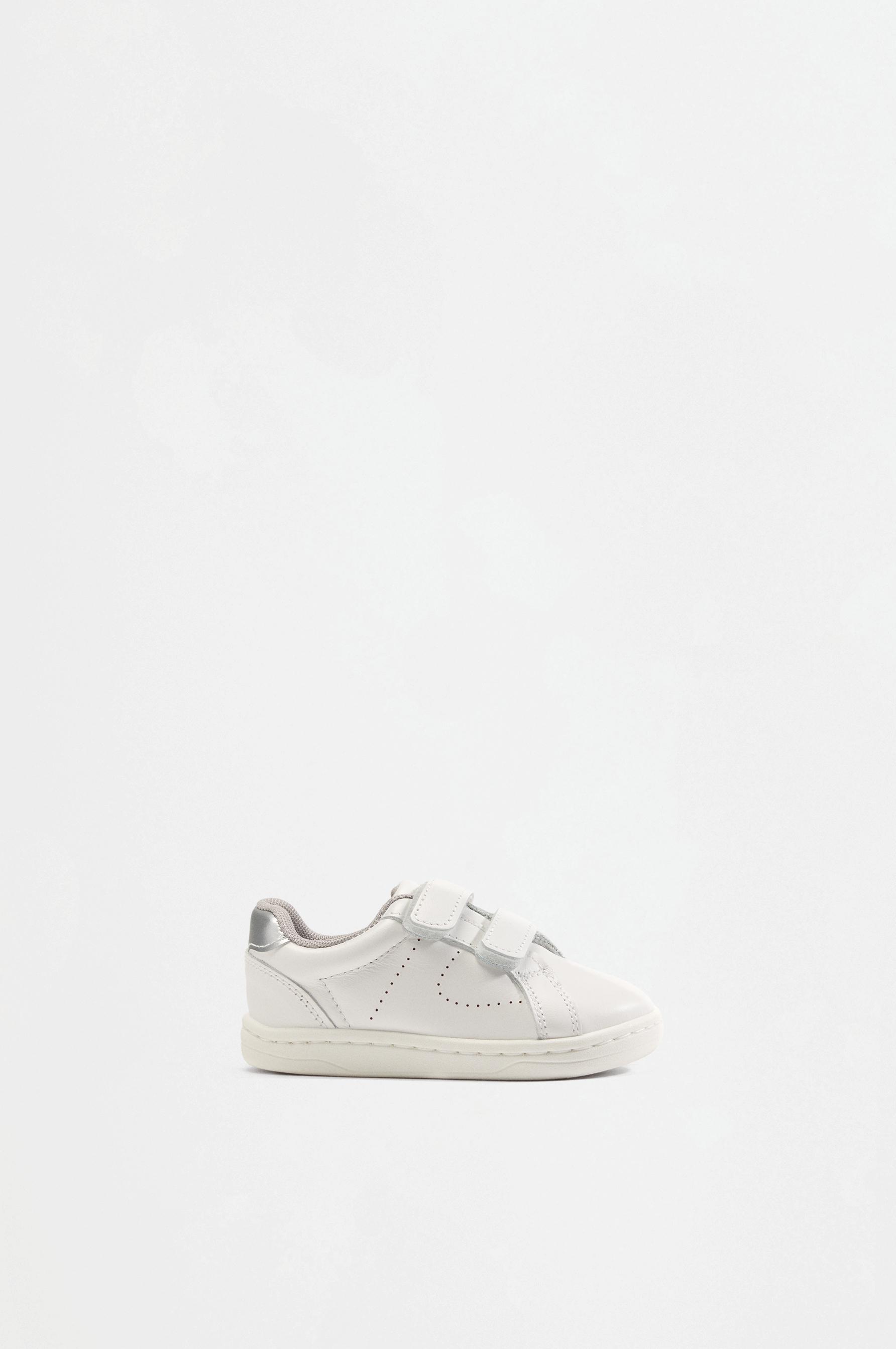 Barefoot leather sneakers — WHITE
