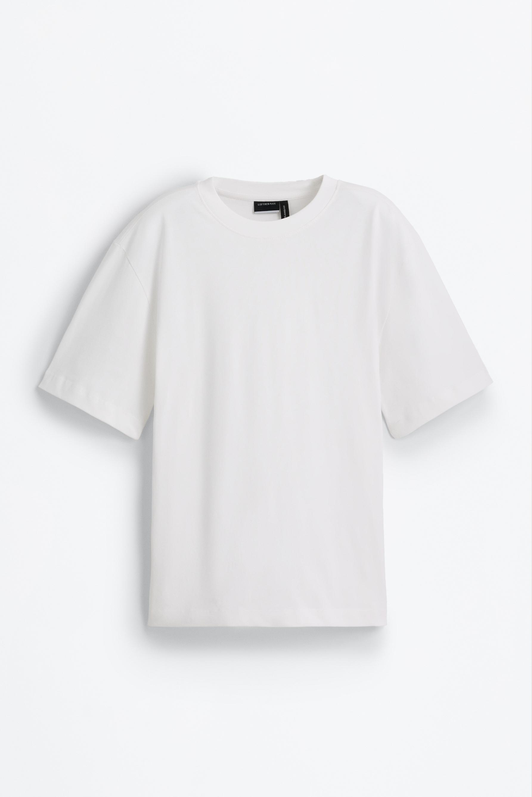 Premium relaxed fit T-shirt — WHITE