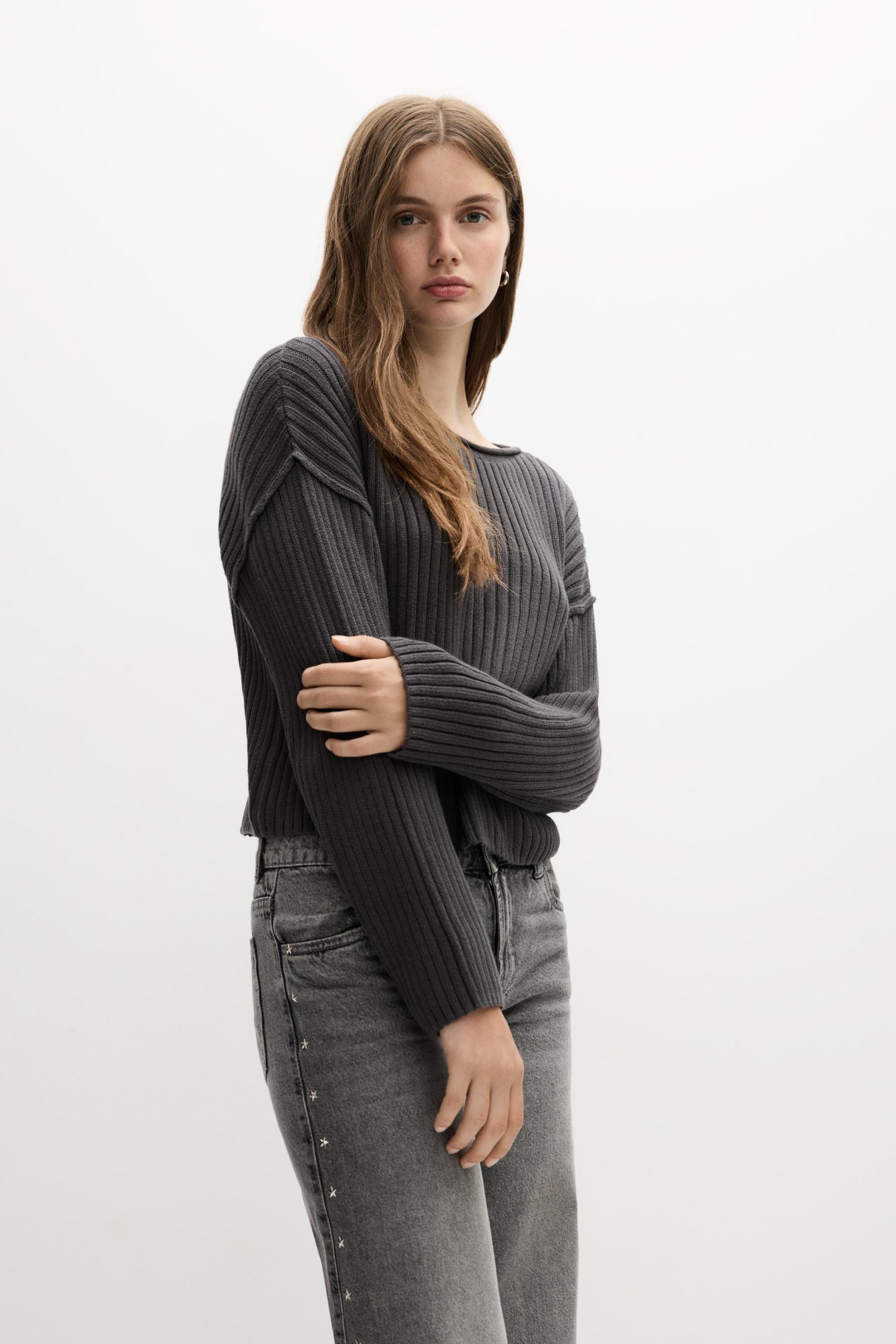 Jersey punto canalé