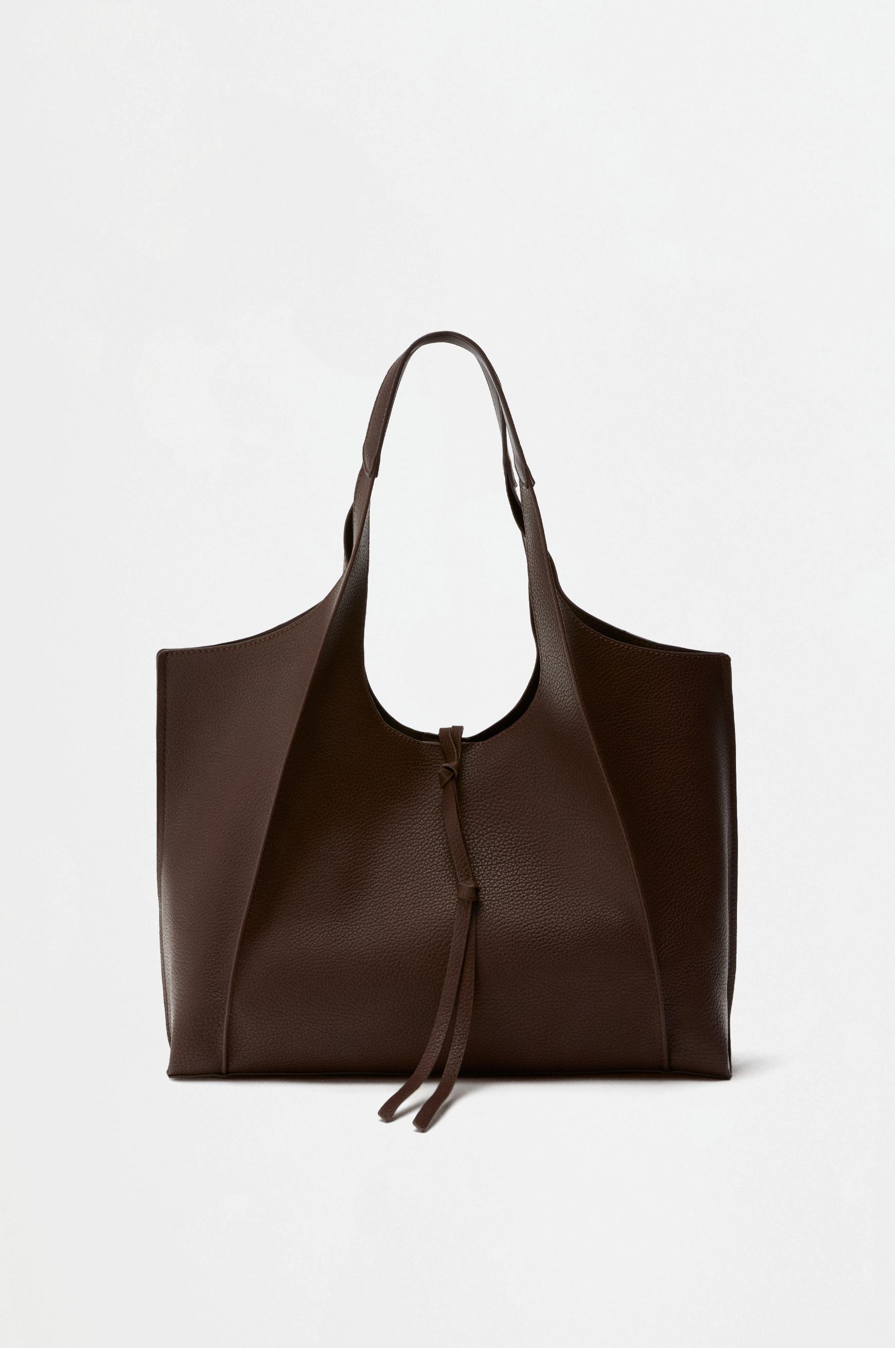 Shopper bag — BROWN