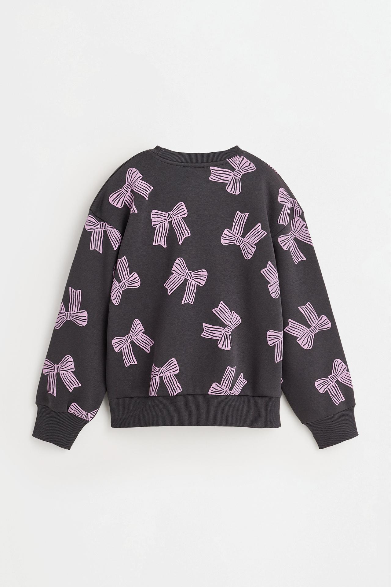 Printed sweatshirt — ANTHRACITE GREY