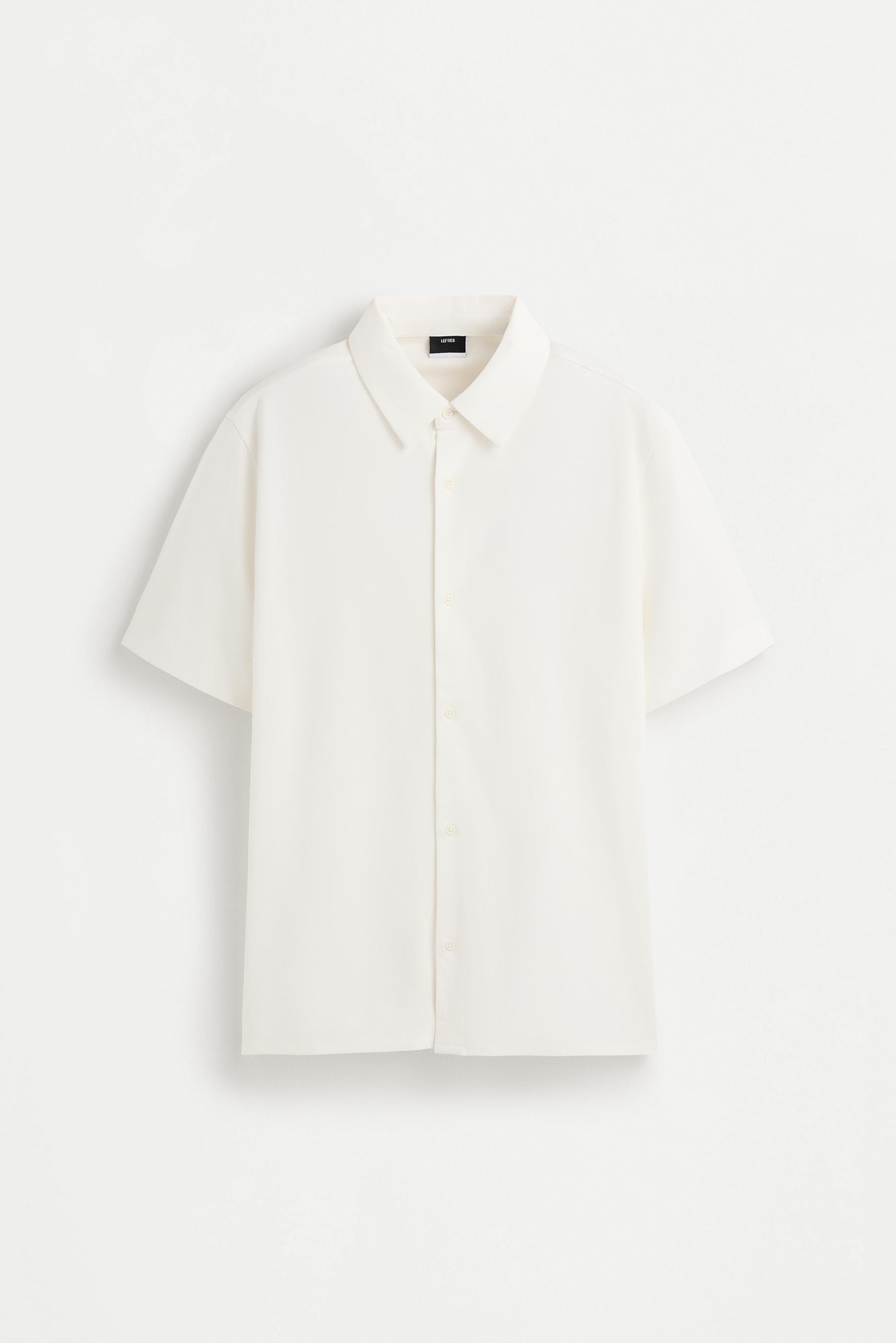 Interlock shirt — OFF WHITE