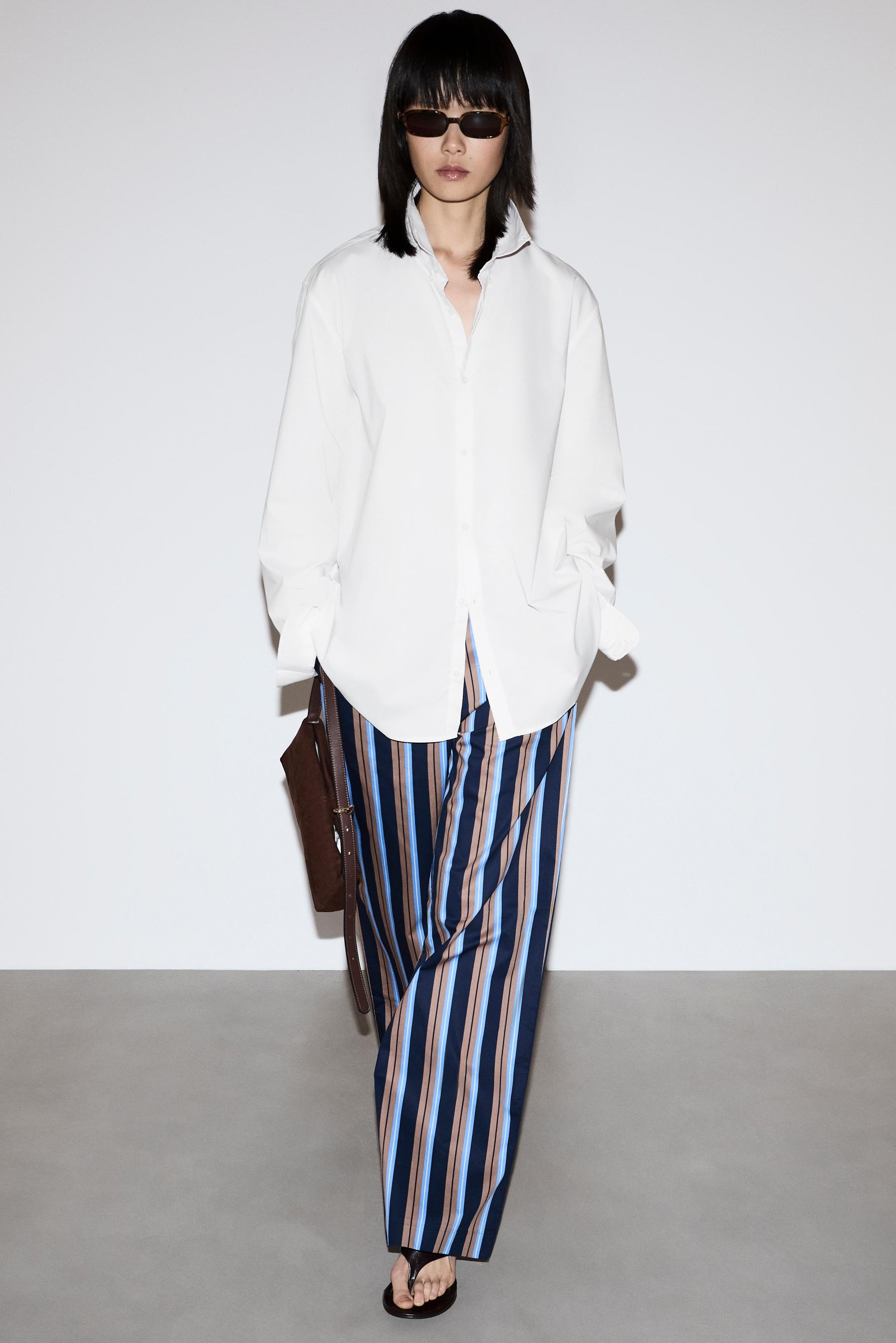 Striped trousers — BLUE TONES