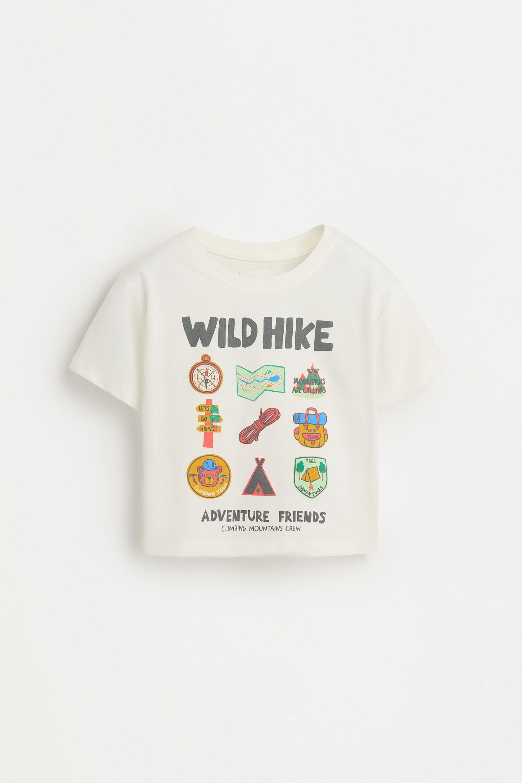 Printed T-shirt and Bermuda shorts set — SAGE GREEN