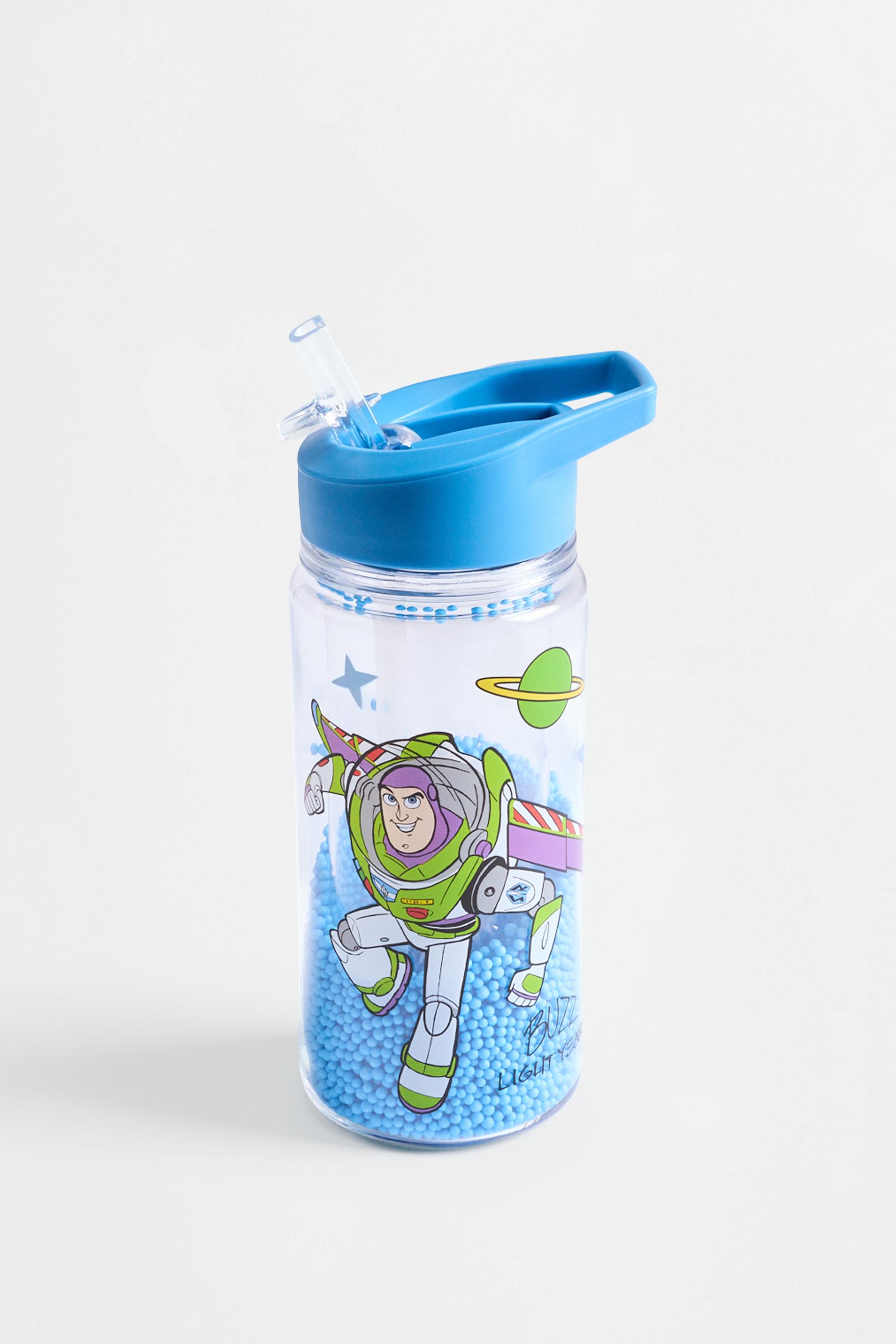 Buzz Lightyear ©Disney 250 ml bottle with beads — SKY BLUE