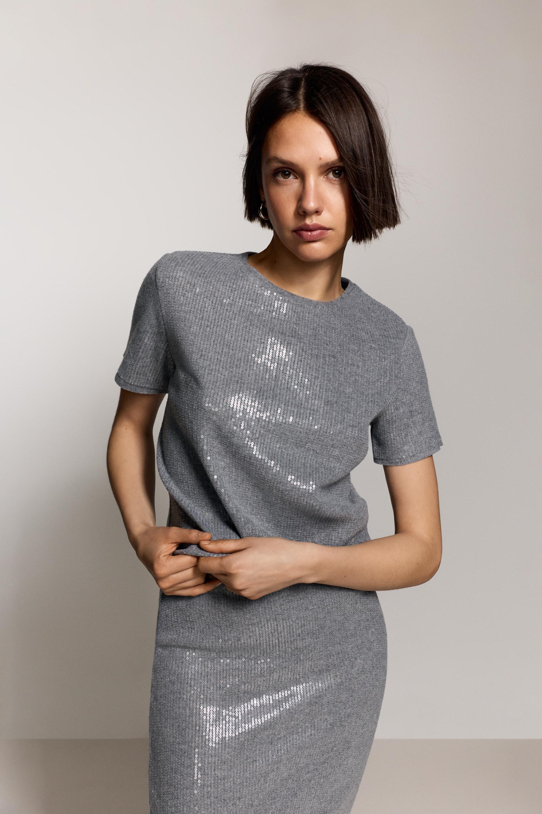 Camiseta lentejuelas