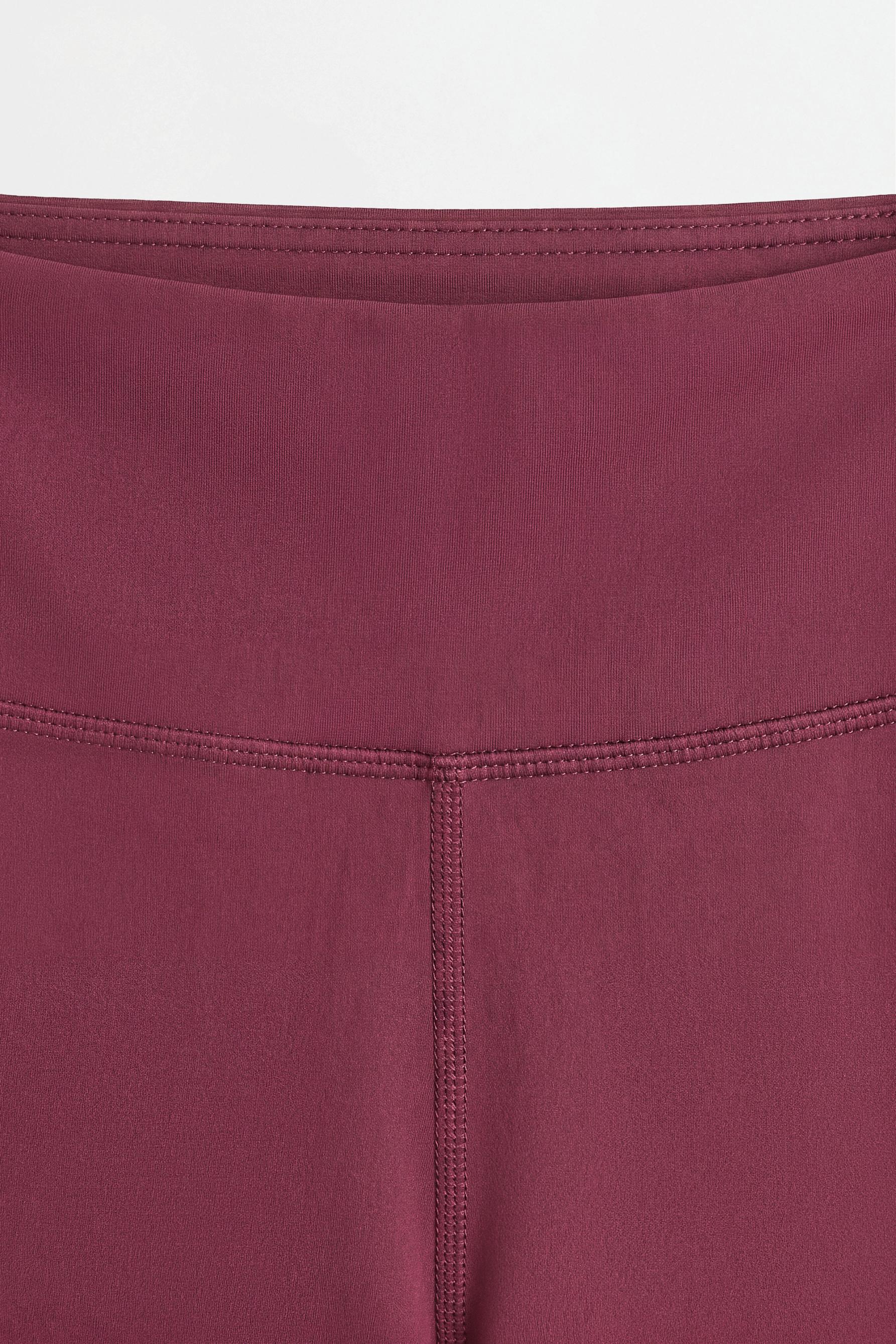 Basic sports hot pants — DARK PINK