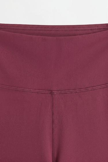 Basic sports hot pants — DARK PINK 7