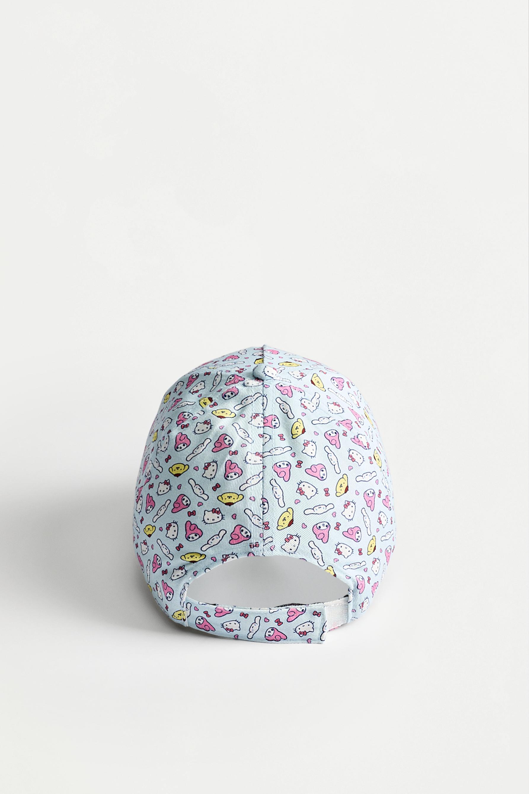 Hello Kitty ©SANRIO Cap — SKY BLUE MARL (alternate view)