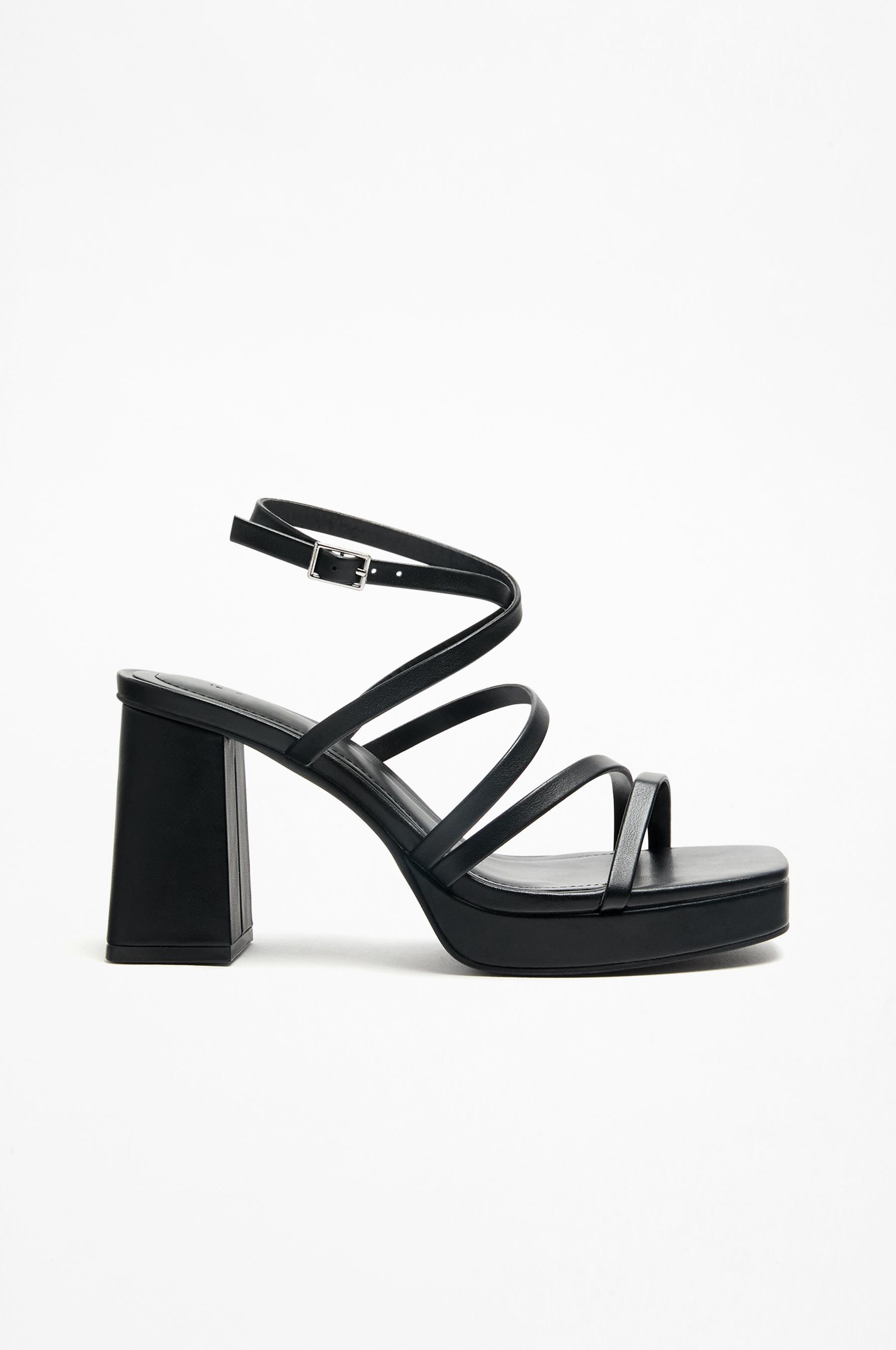 Sandalia tacón plataforma