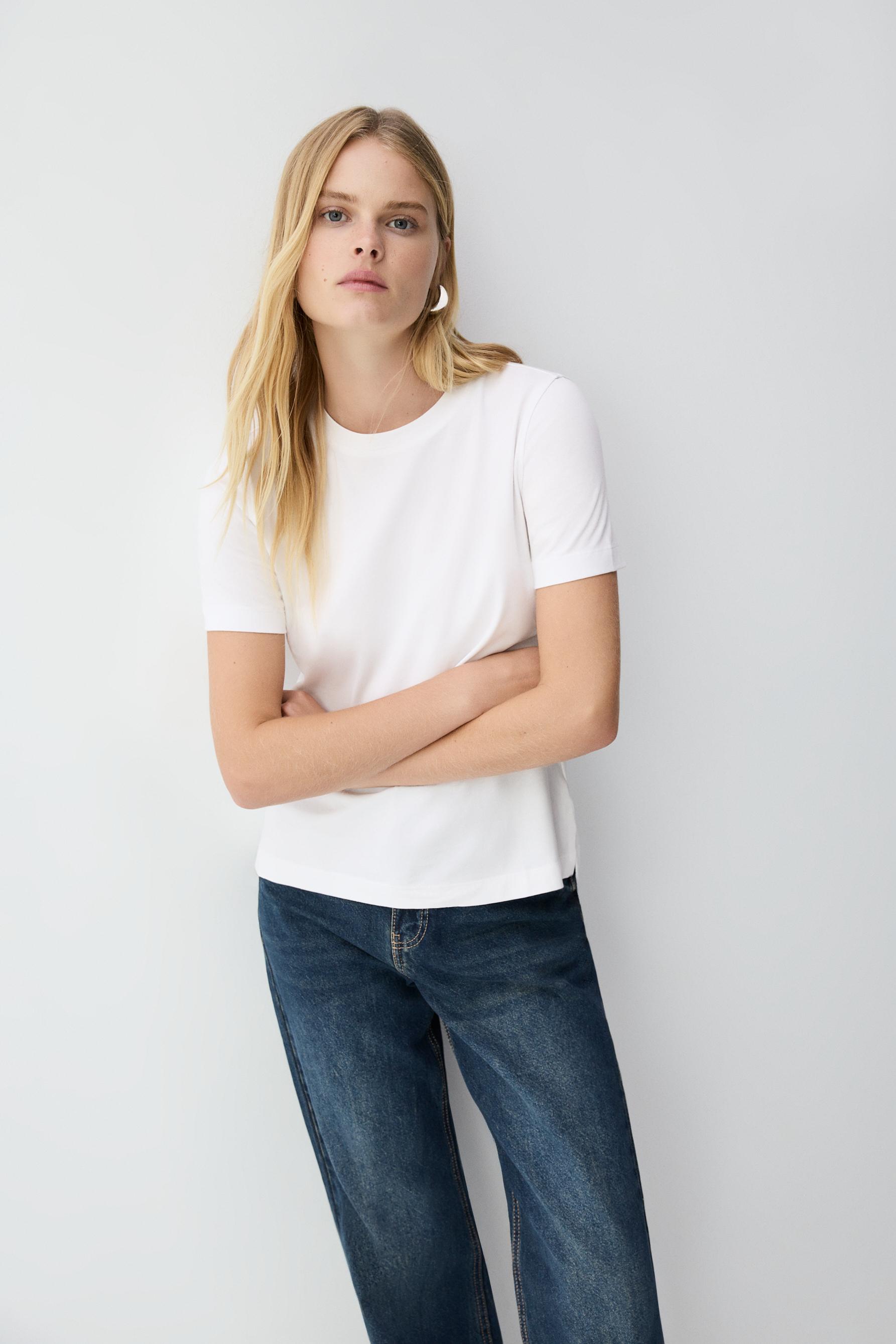 Pack 2 camisetas básicas cuello redondo