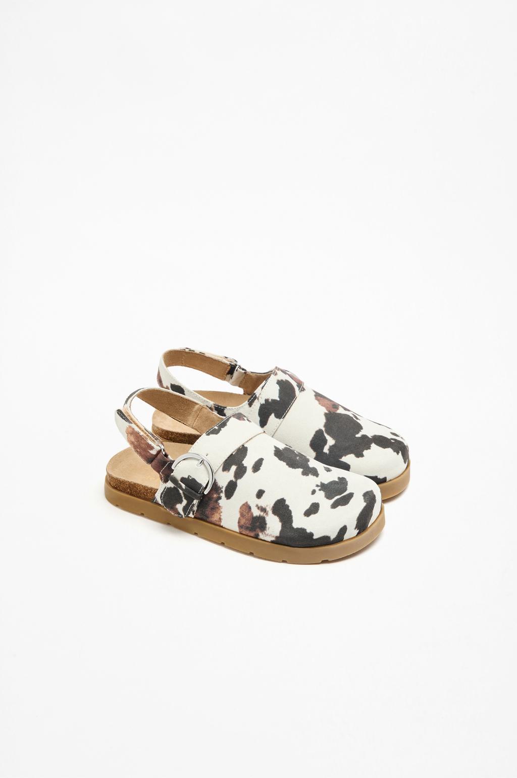 Zueco animal print