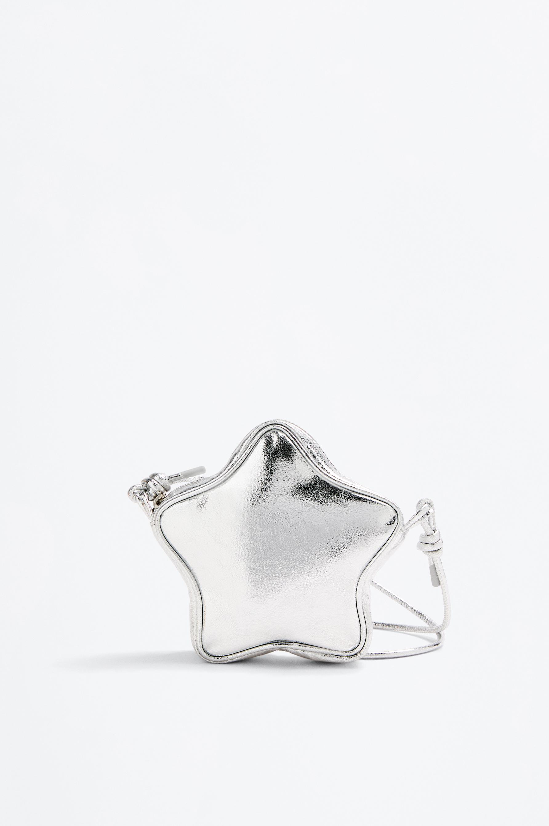 Star shoulder bag — SILVER